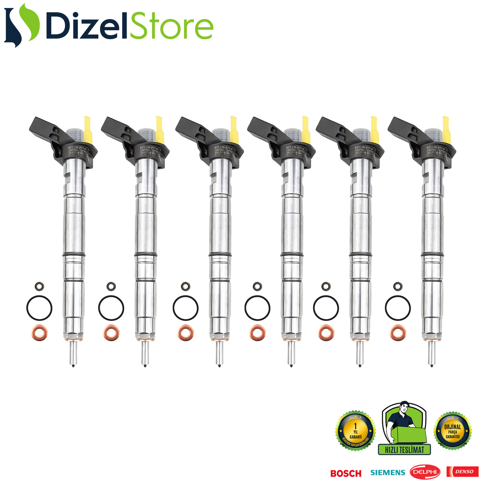 6X AUDİ A4-A6-Q7 3.0 TDI 0445117005 059130277AM