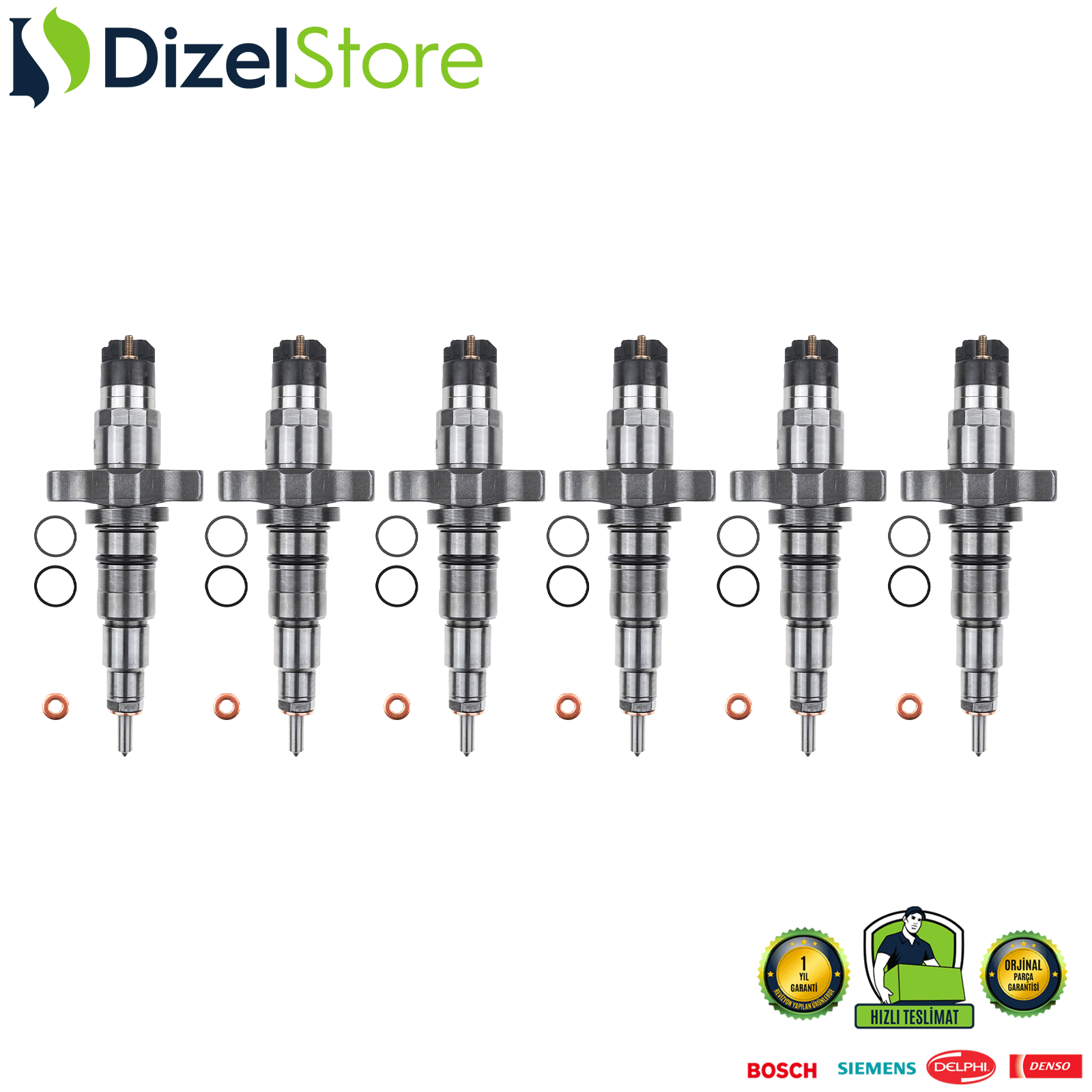 6X DAF-IVECO-EURO CARGO 5.9L-3.9L NEF 6,7L 0445120007 0986435508