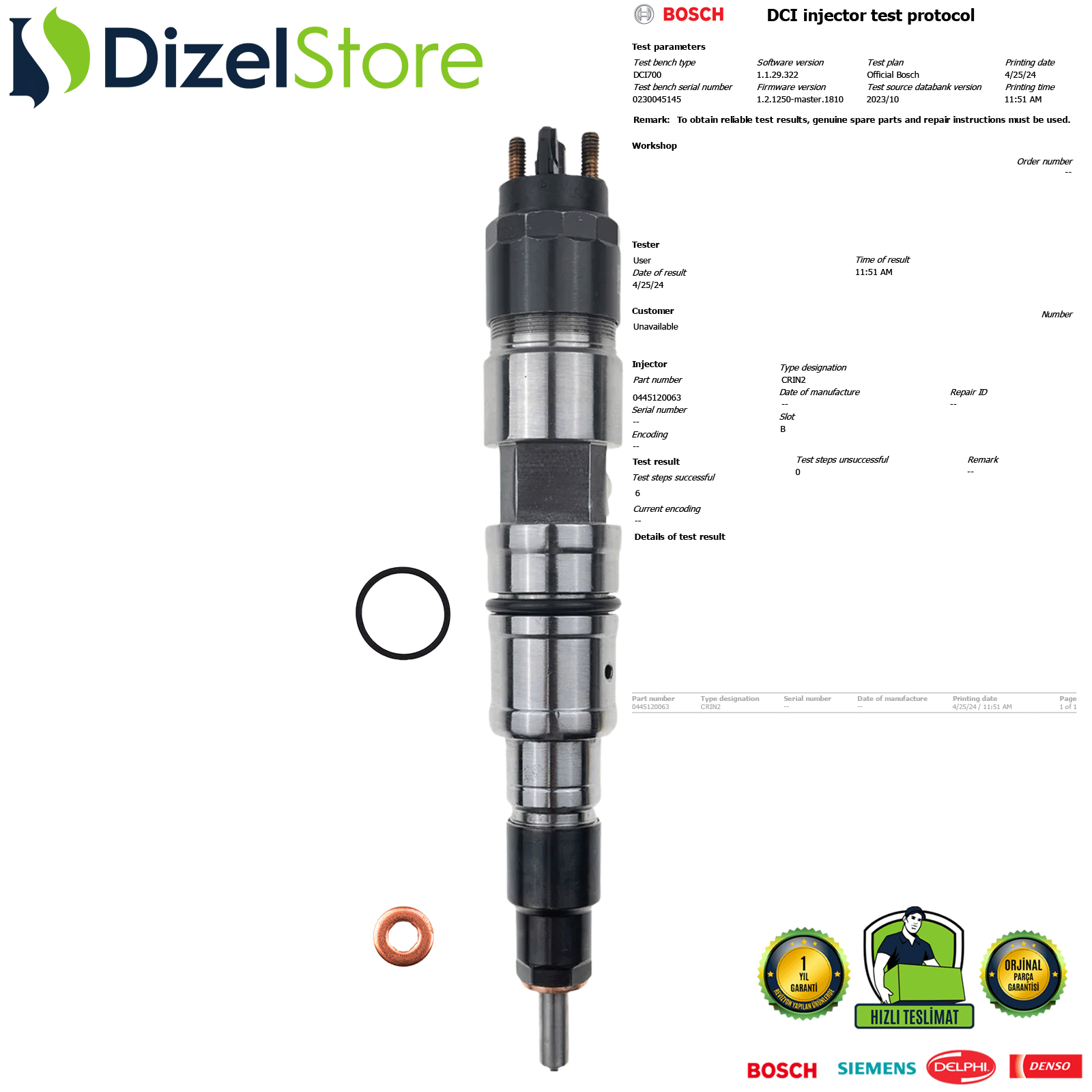 Fendt Massey Ferguson Valtra Agco 0445120063 2R0198133