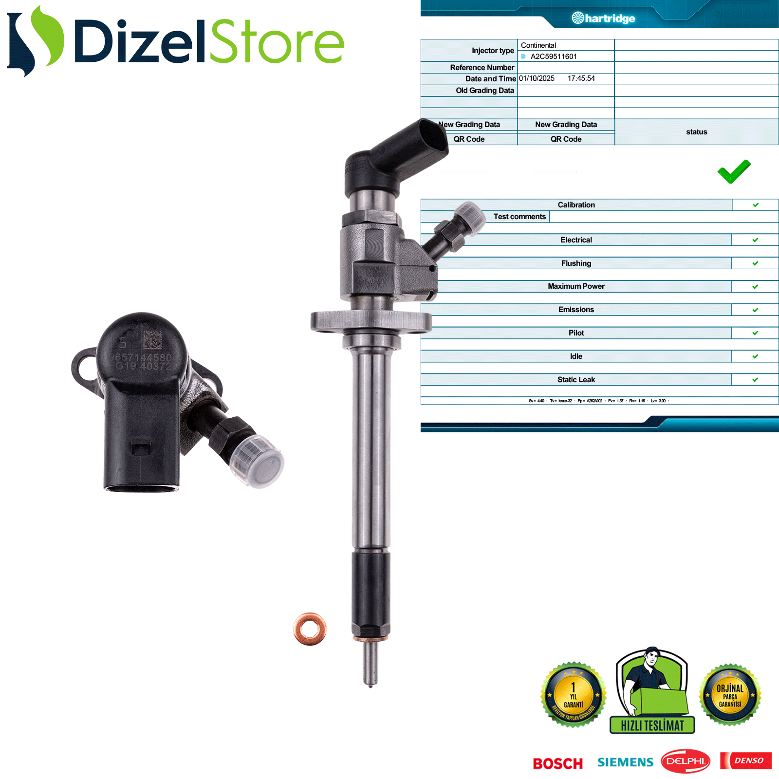 FORD MONDEO CITROEN 2.0 HDI 9657144580 - 5WS40156