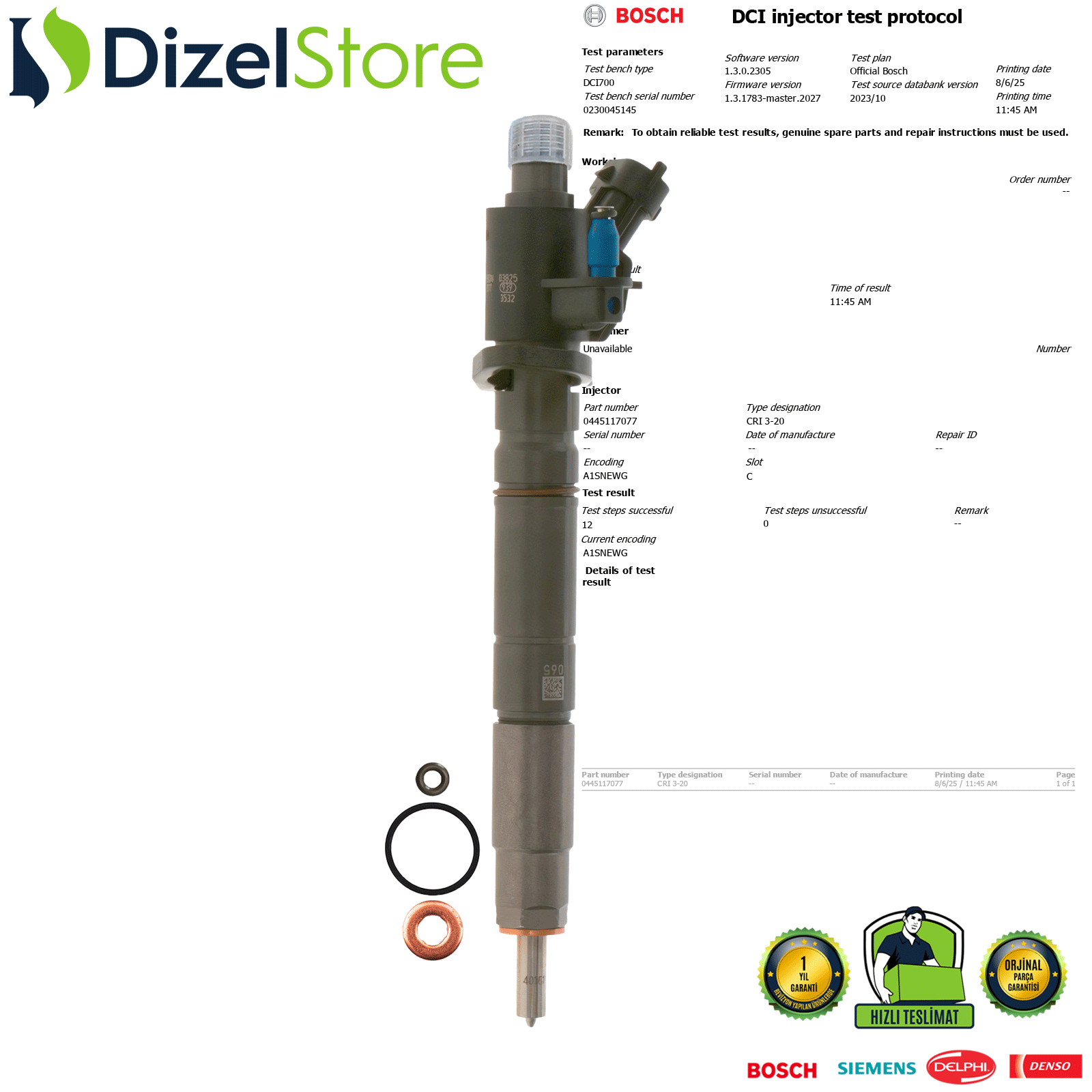 DUCATO İVECO DAİLY NEW HOLLAND 0445117077 71793006