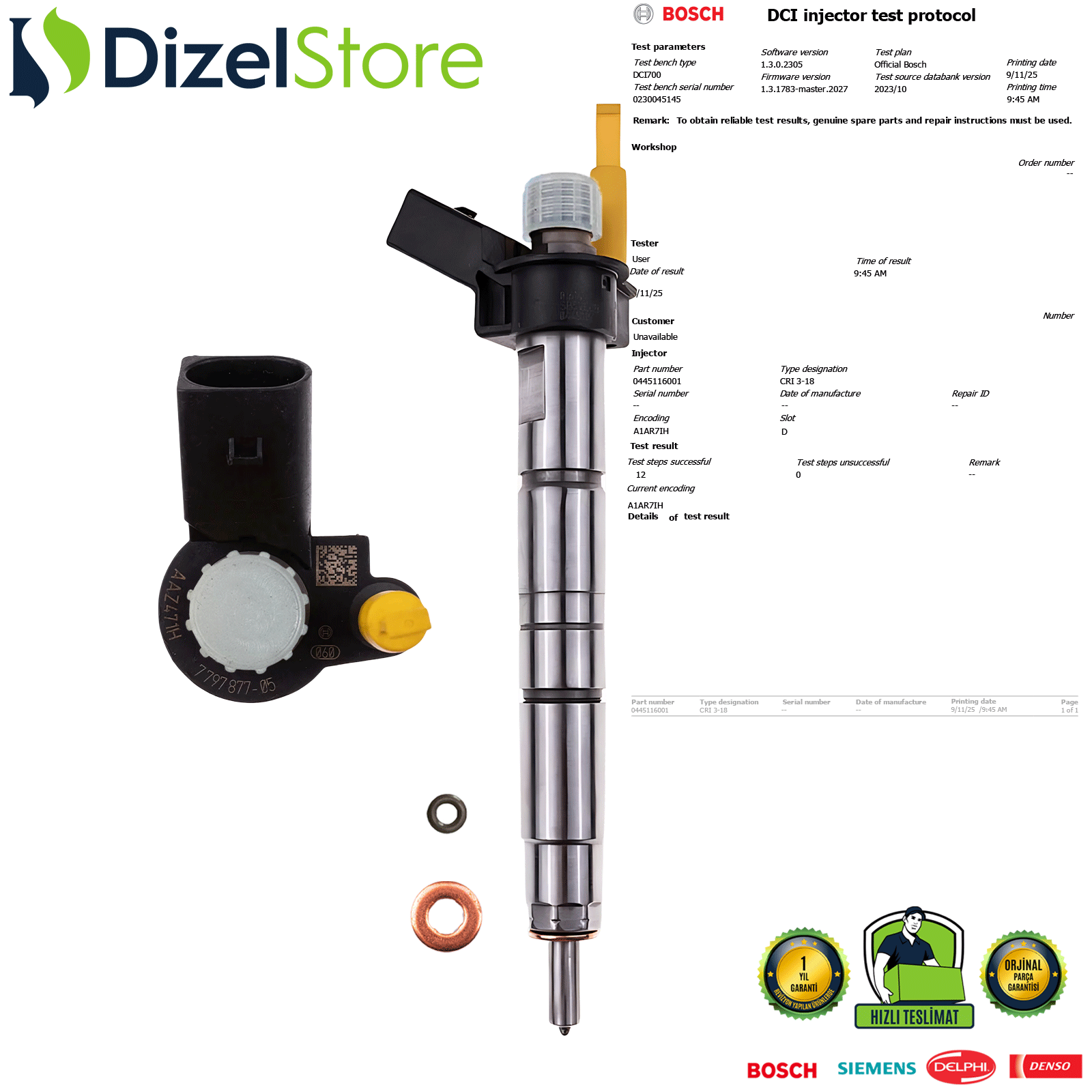 BMW X3 120d 320d 520d 2.0 0445116001 13537797877