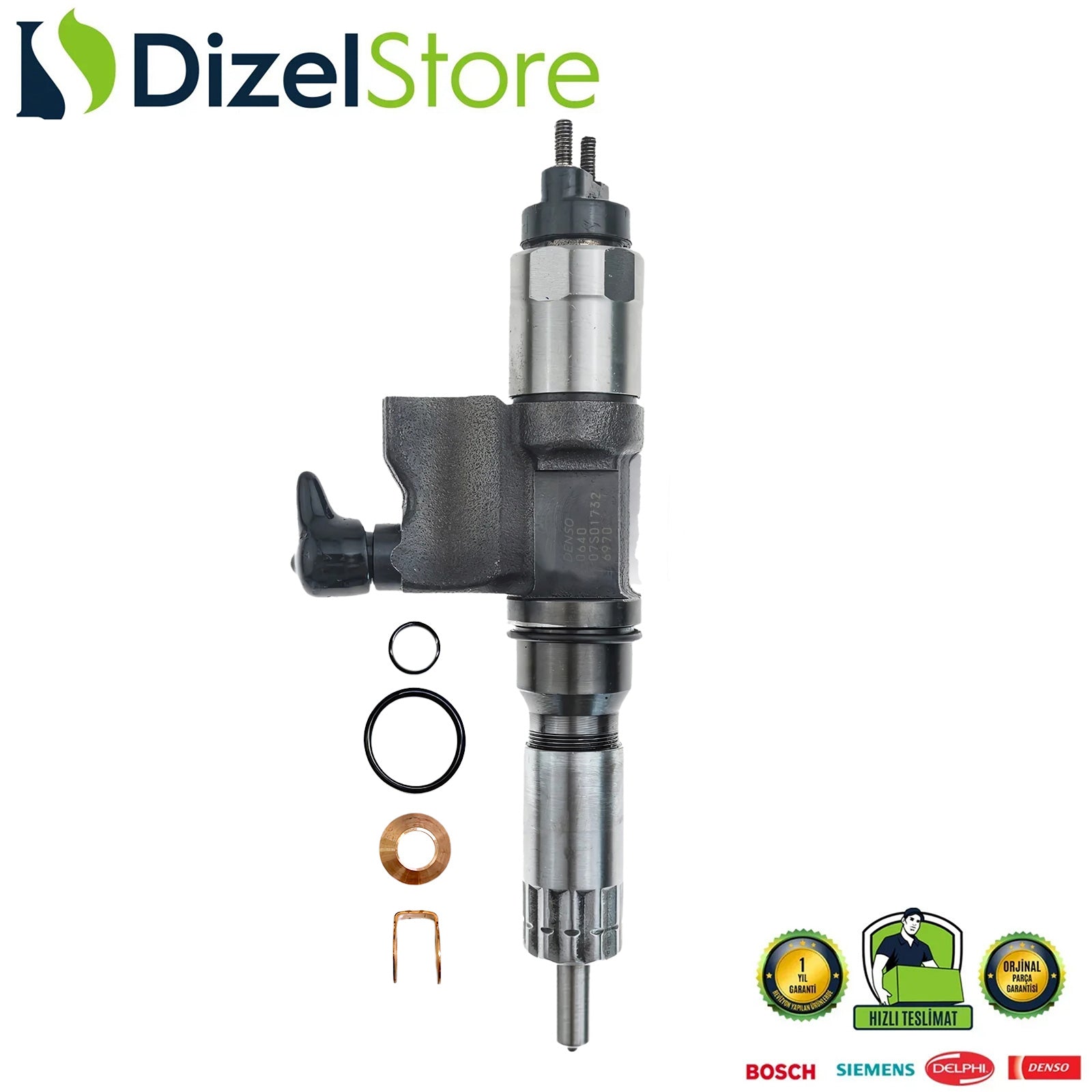 195000-0640 ISUZU 4HK1 DENSO ENJEKTÖR