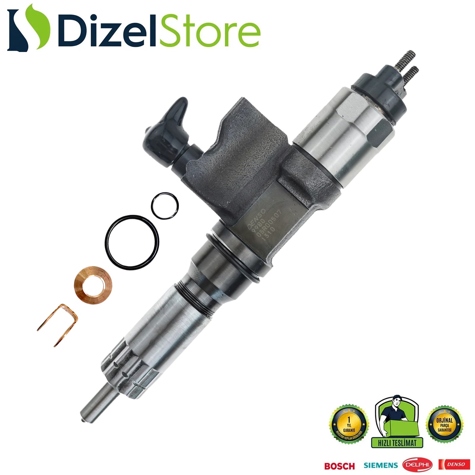 095000-9980 ISUZU 4H1K 5.2L MOTOR DENSO ENJEKTÖR 8982631310