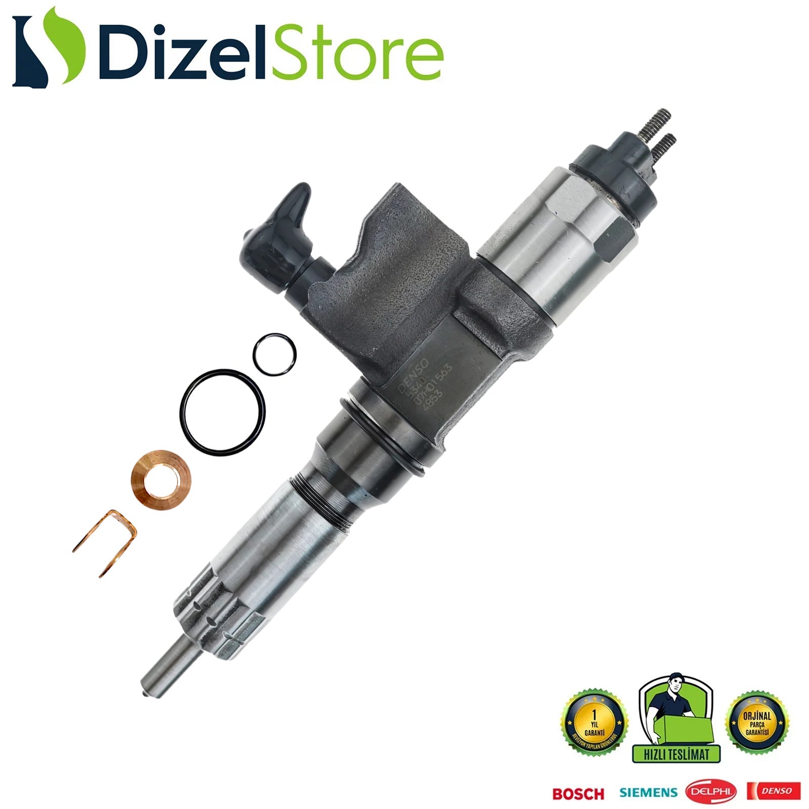 095000-5340 NQR/TURKUAZ 4HK1 5.2L MOTOR EURO 3 ISUZU DENSO ENJEKTÖR