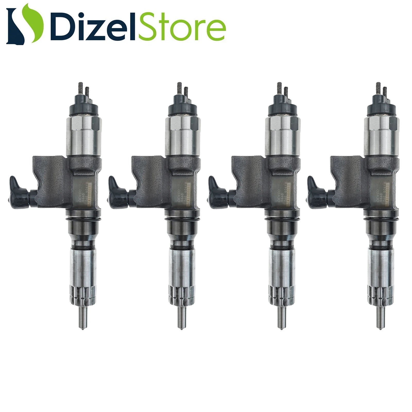 4X 195000-0660 ISUZU HIDROMEK 4H1K 5.2L MOTOR DENSO ENJEKTÖR