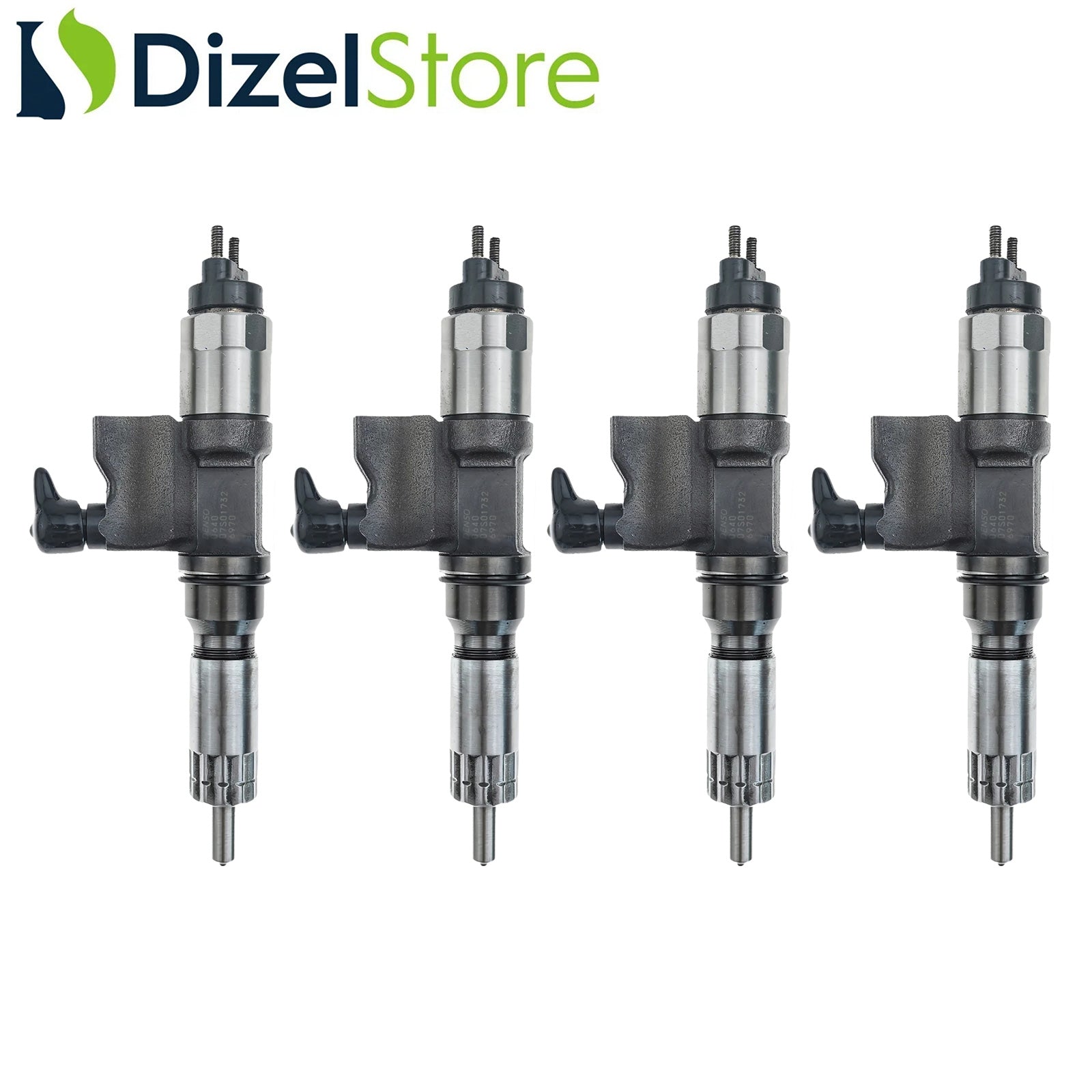 4X 195000-0640 ISUZU 4HK1 DENSO ENJEKTÖR