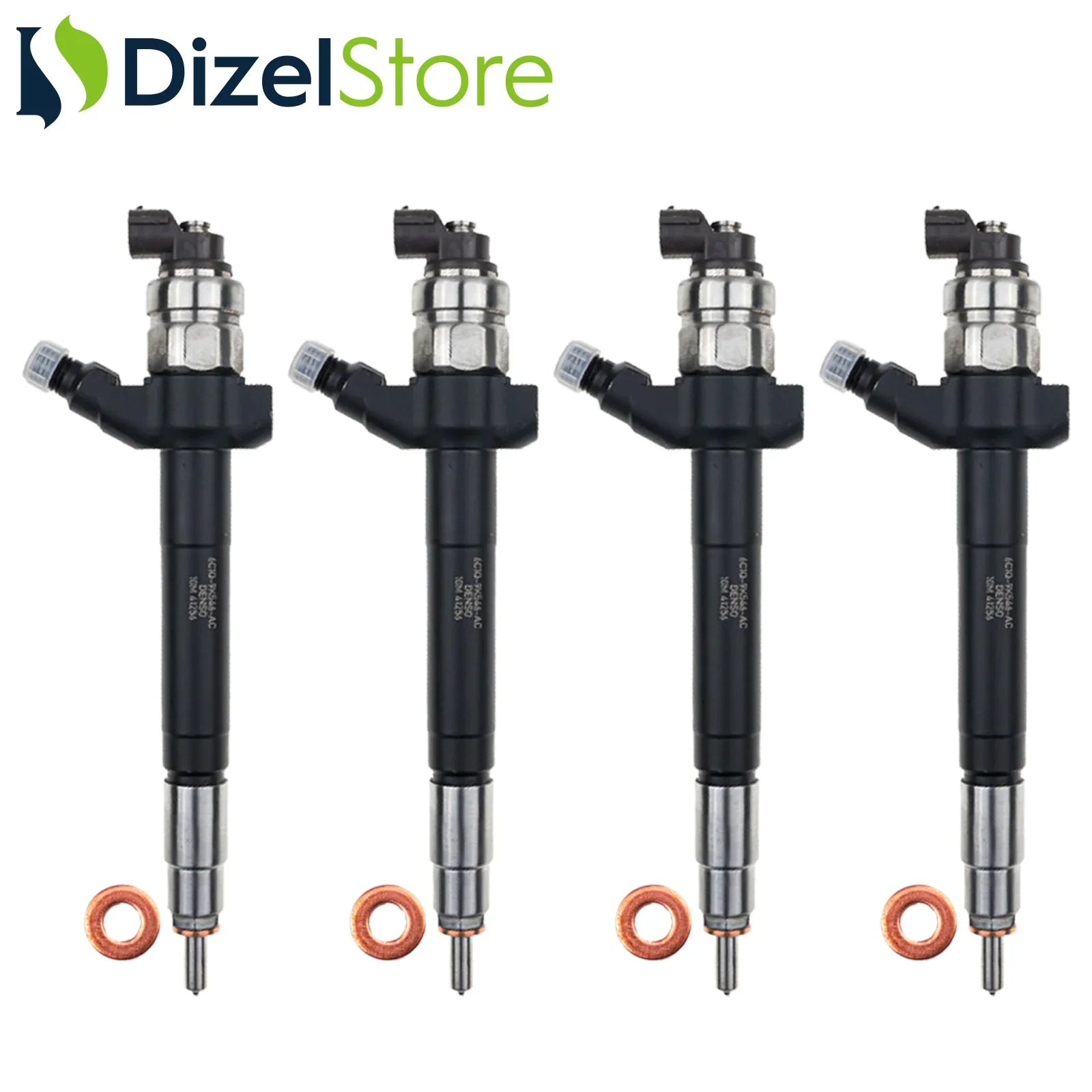 4X 6C1Q-9K546-AC Denso Enjektör Fiat Ford Citroën Jumper 2.2 HDi DCRI105800 - Dizel Store