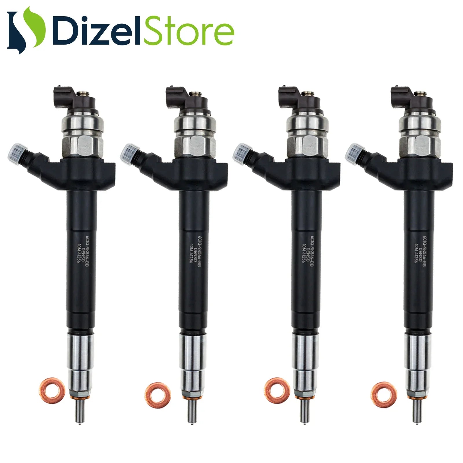 4X 6C1Q-9K546-BB Denso Enjektör Ford Transit Land Rover Defender 2.4 - Dizel Store
