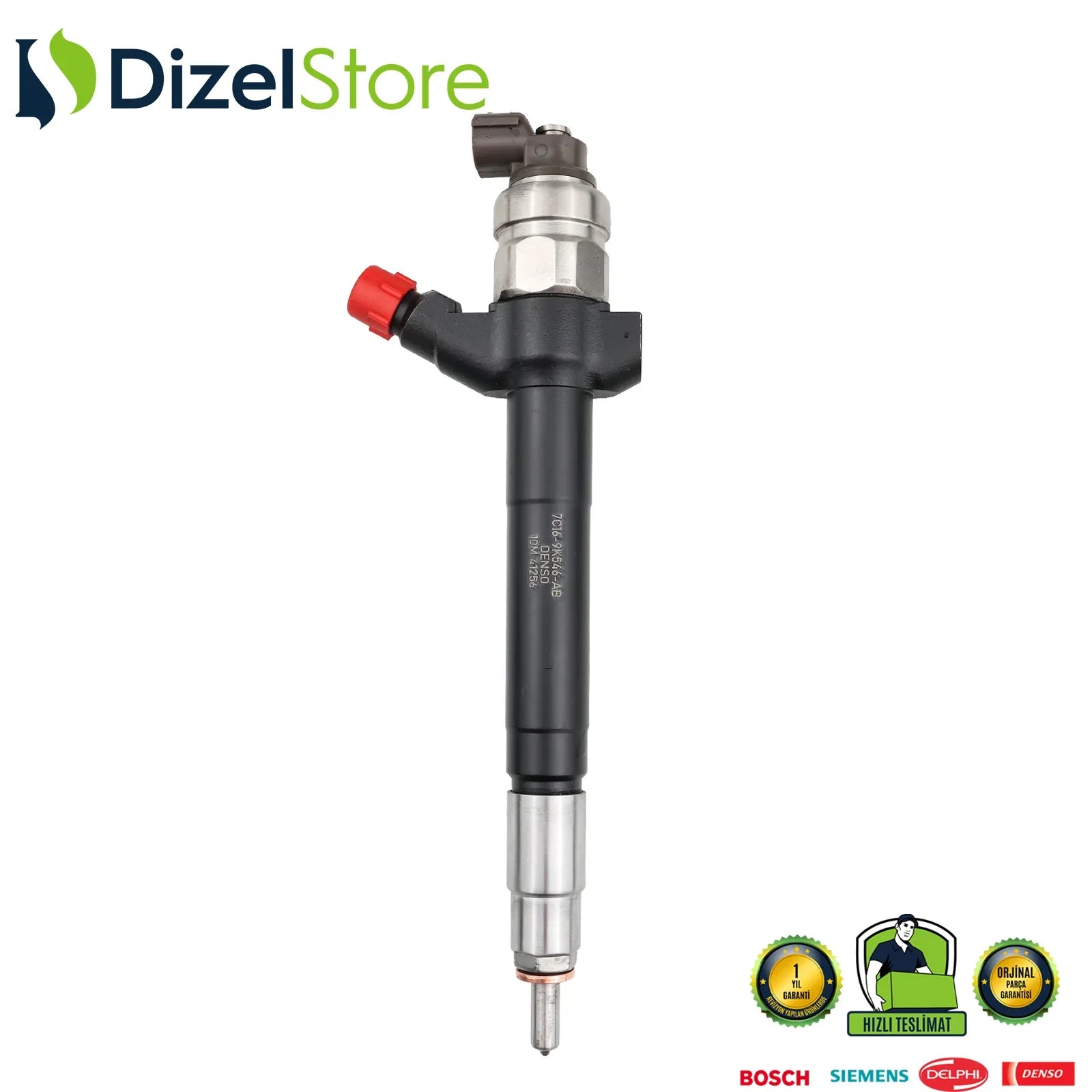 7C16-9K546-AB Denso Enjektör Ford Transit 3.2 TDCi RWD 7C1Q9K546AB - Dizel Store