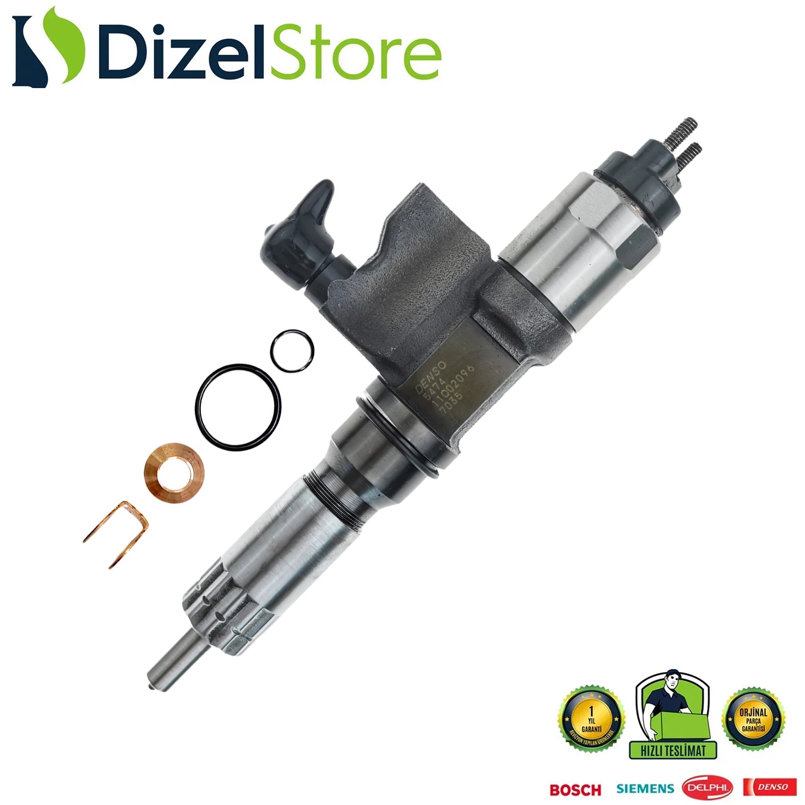 4HK1 5.2L MOTOR ISUZU DENSO ENJEKTÖR 095000-5474 8973297030