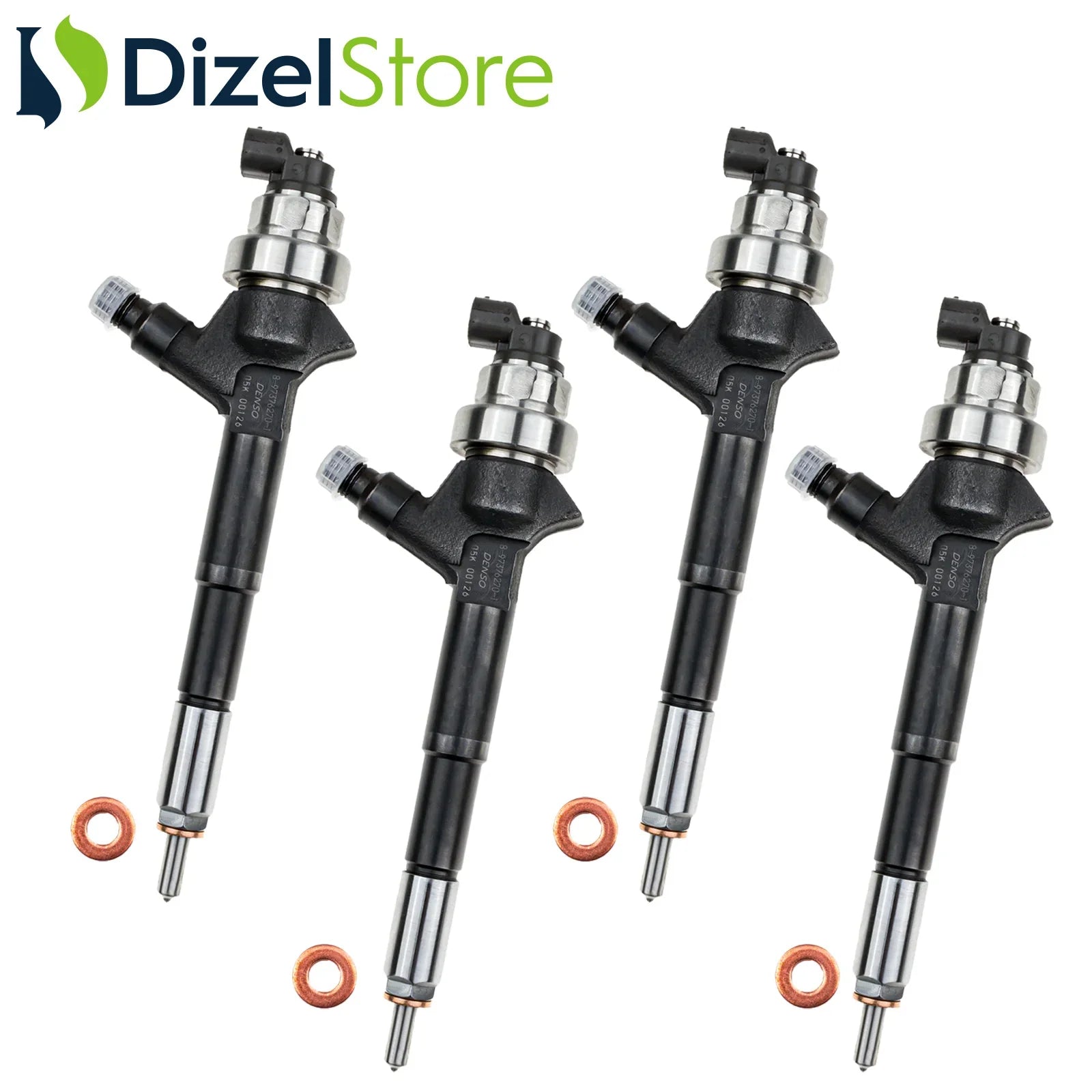 4X 8-97376270-1 Denso Enjektör Opel Astra Corsa Zafira 1.7 CDTI DCRI106130 - Dizel Store