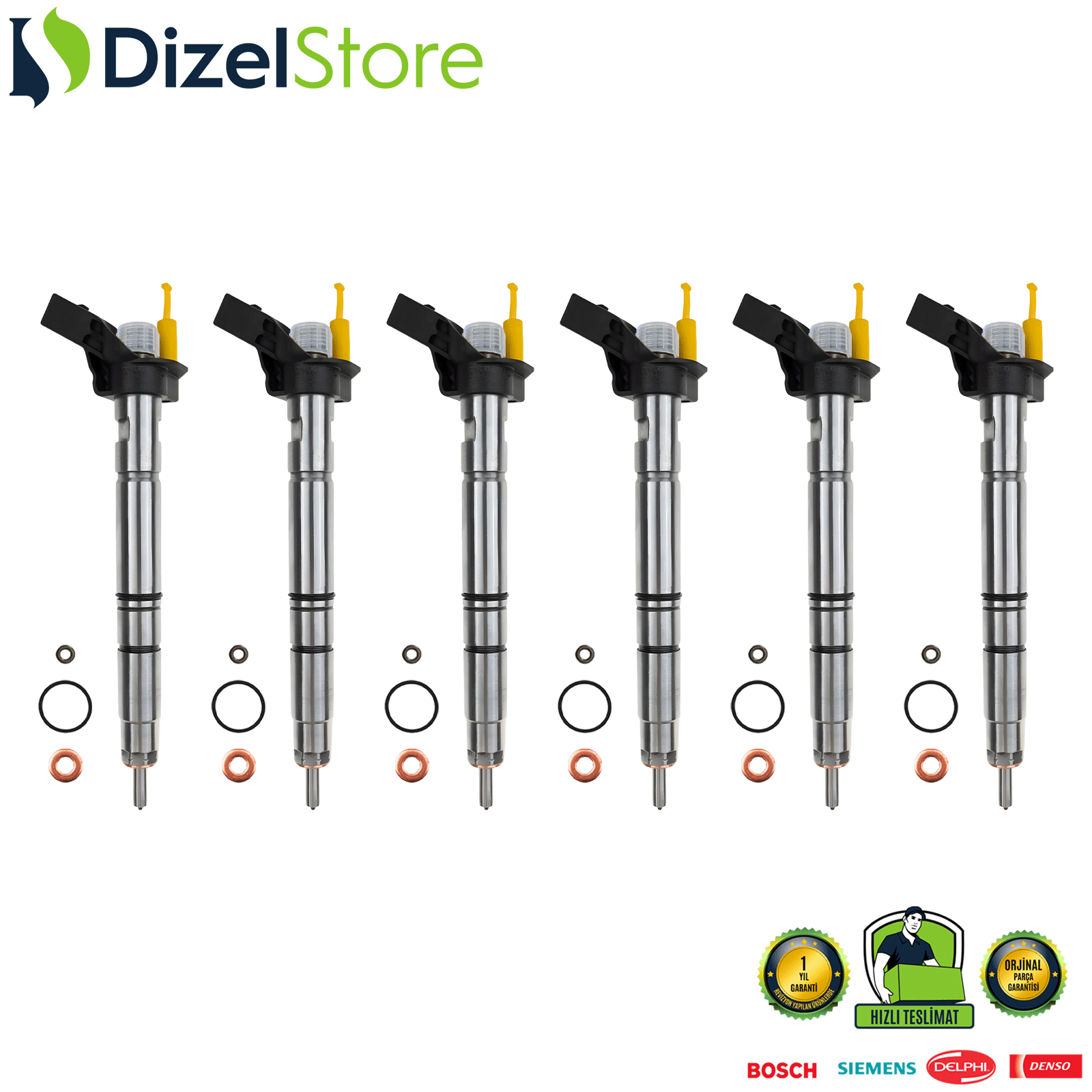 6X AUDİ A4 3.0 TDI BOSCH 0445116040 059130277CC