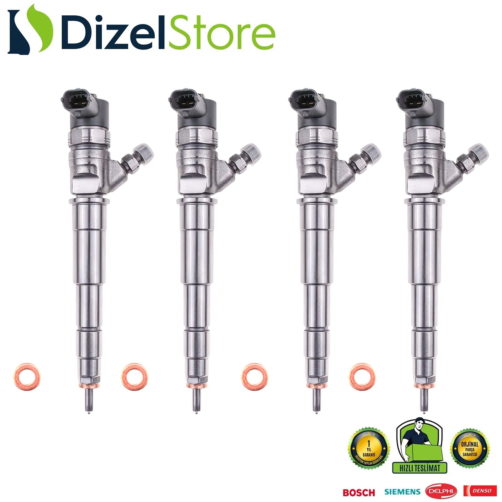 4X RENAULT OPEL MASTER TRAFIC 2.0 CDTI DCI 0445110634 95518865