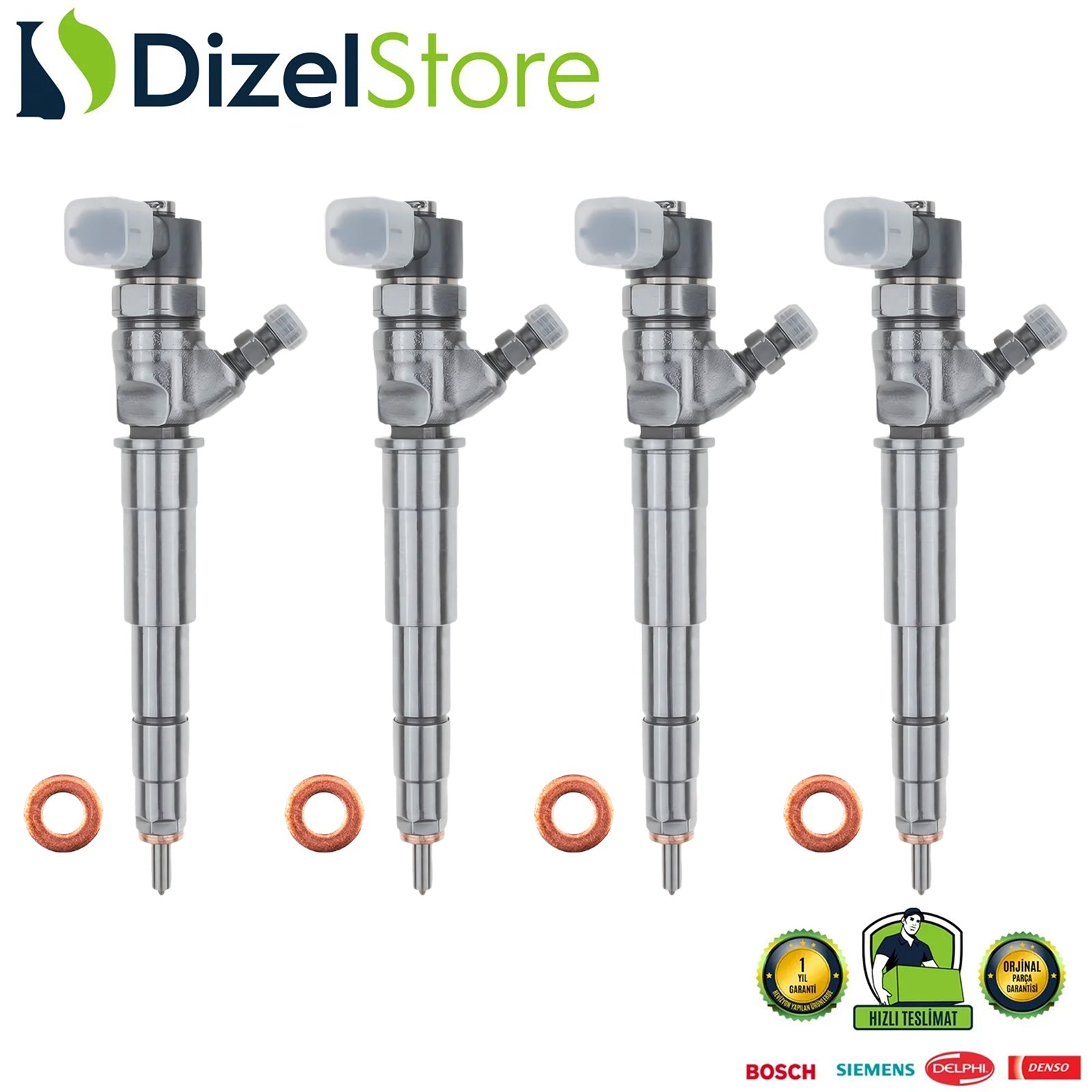 4X RENAULT MASTER 3 TRAFIC 2 2.0 CDTI DCI 0445110375 0986435205