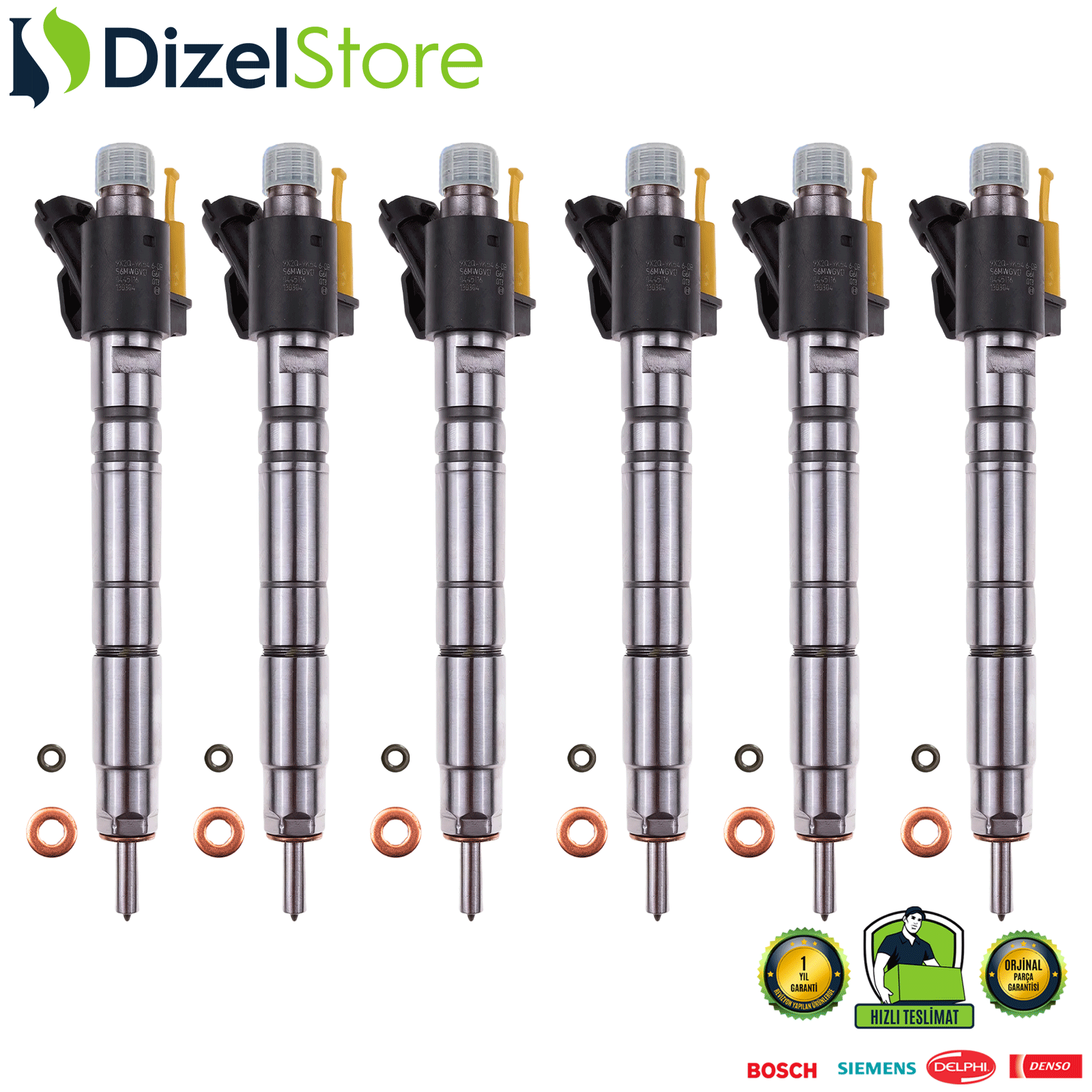 6X Land Rover Discovery / Ranger Rover 3.0 D 9X2Q9K546DB 0445116013