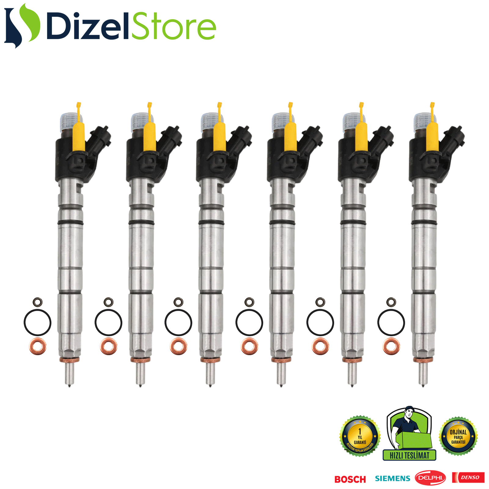 6X LAND ROVER 3.0 D 0445117053 FW939K546AB