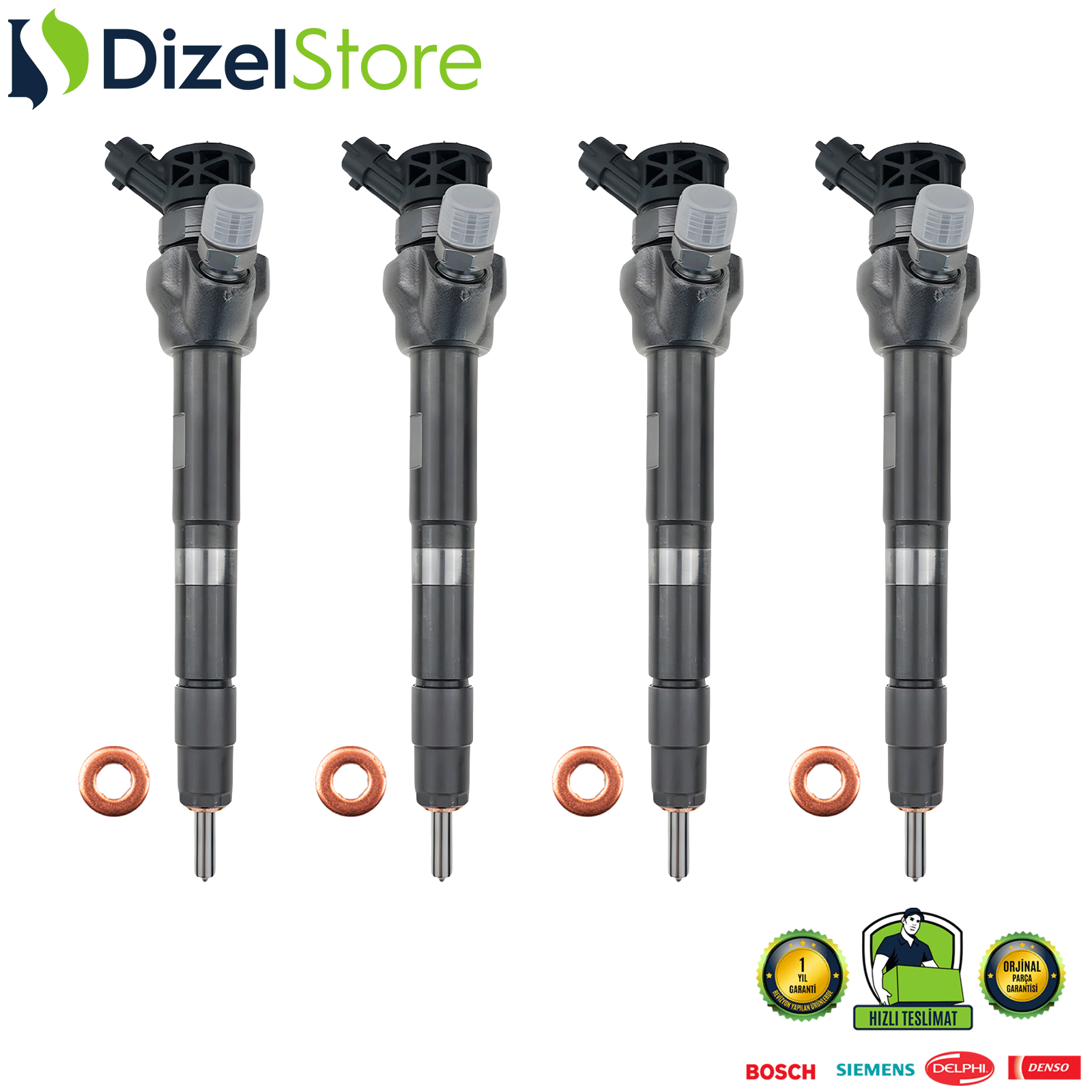 4X RANGE ROVER 2.0 EURO 6 0445110654 G4D39K546AA