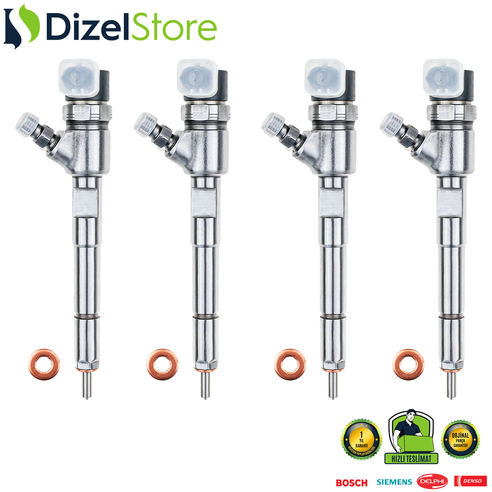 4X OPEL CORSA E 1.3 CDTI 0445110618 55255408