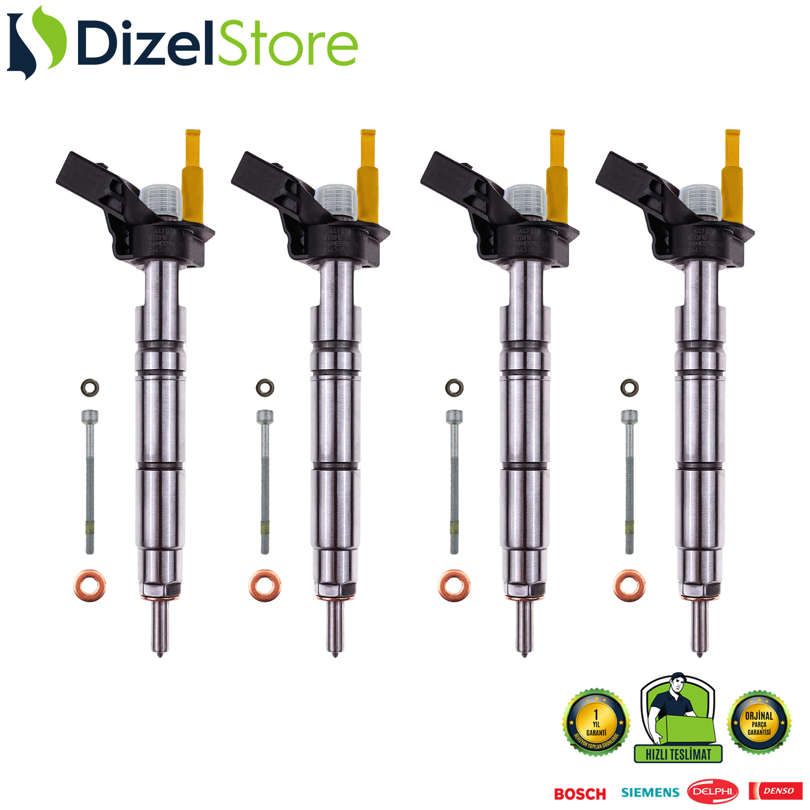 4X CHRYSLER JEEP MERCEDES-BENZ 3.0 DİZEL A6420701387 0445115027