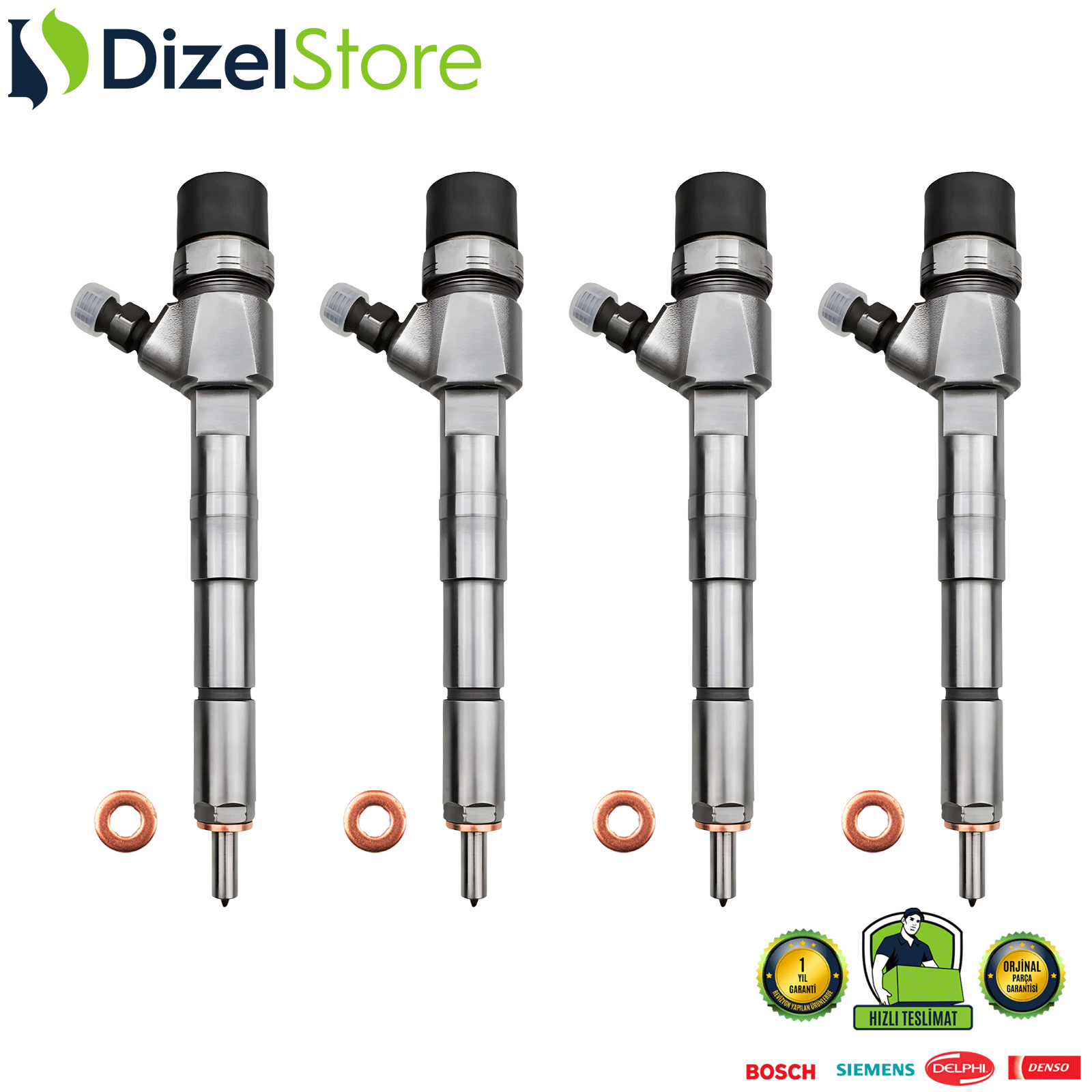 4X FİAT DUCATO 2.0 JTD JEEP OPEL ENJEKTÖR 0445110419 55233955