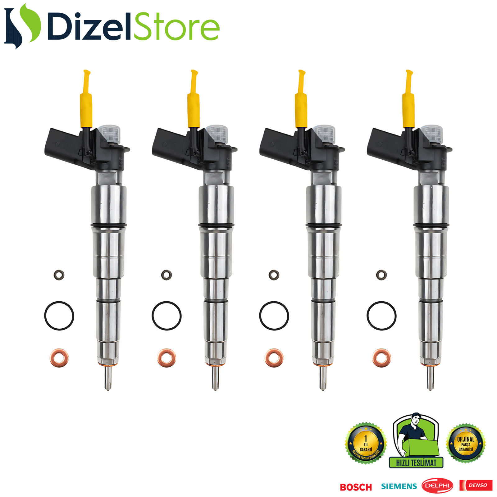 4X BMW 3,0 D 6 SİLİNDİR 0445115070 0445115008