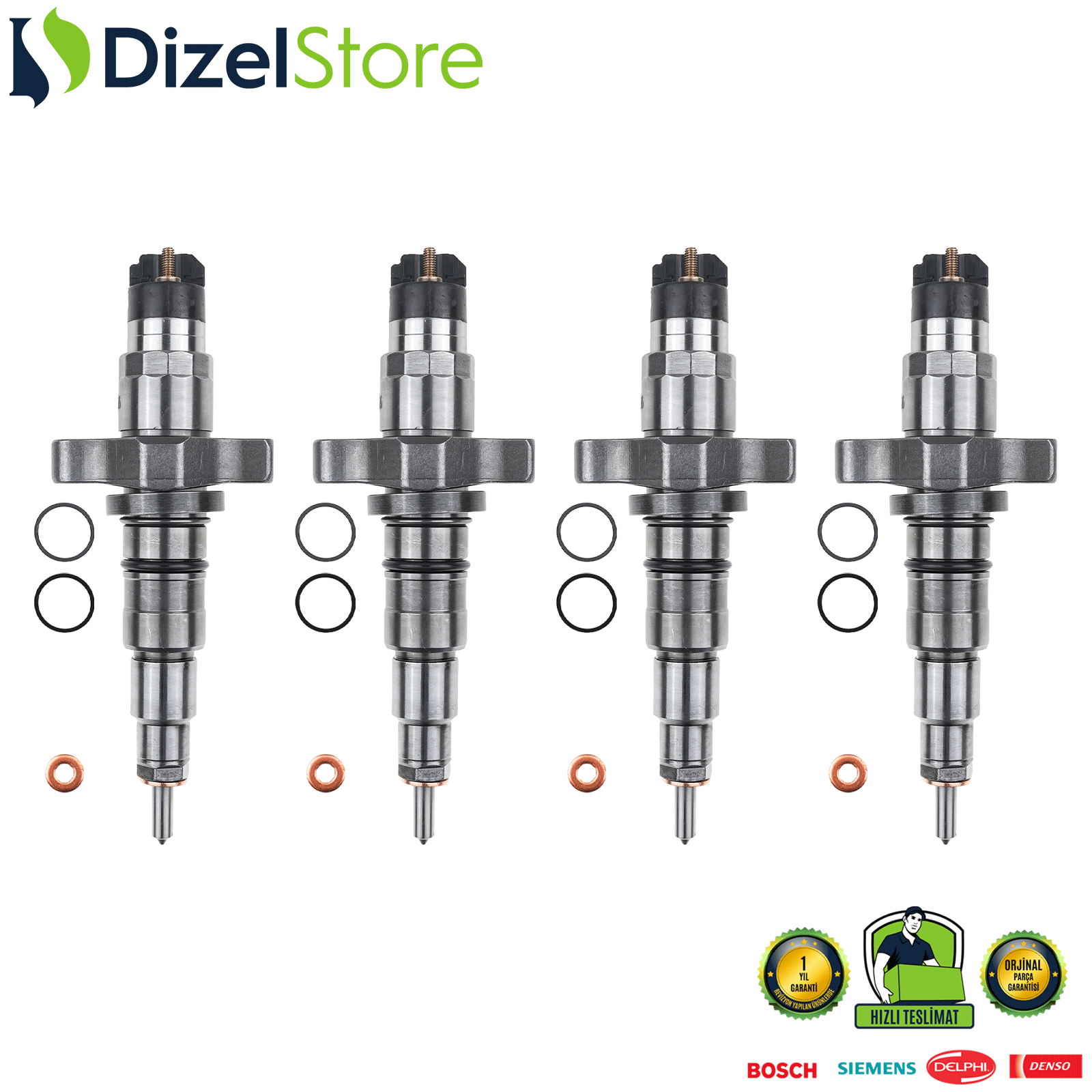 4X DAF-IVECO-EURO CARGO 5.9L-3.9L NEF 6,7L 0445120007 0986435508