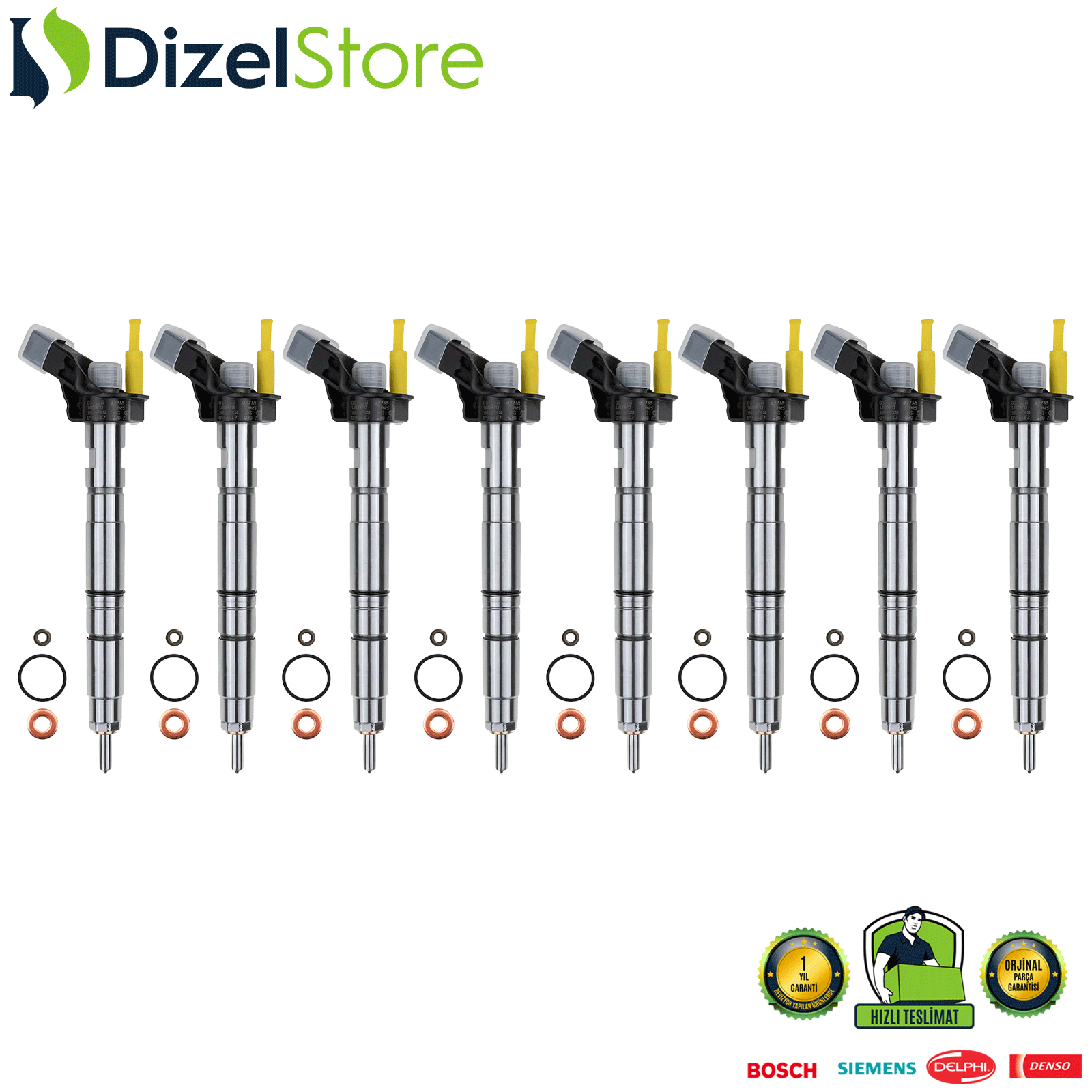 8X AUDİ A8 PORSCHE CAYENNE 92A 4.2 TDI 0445117020 0986435412