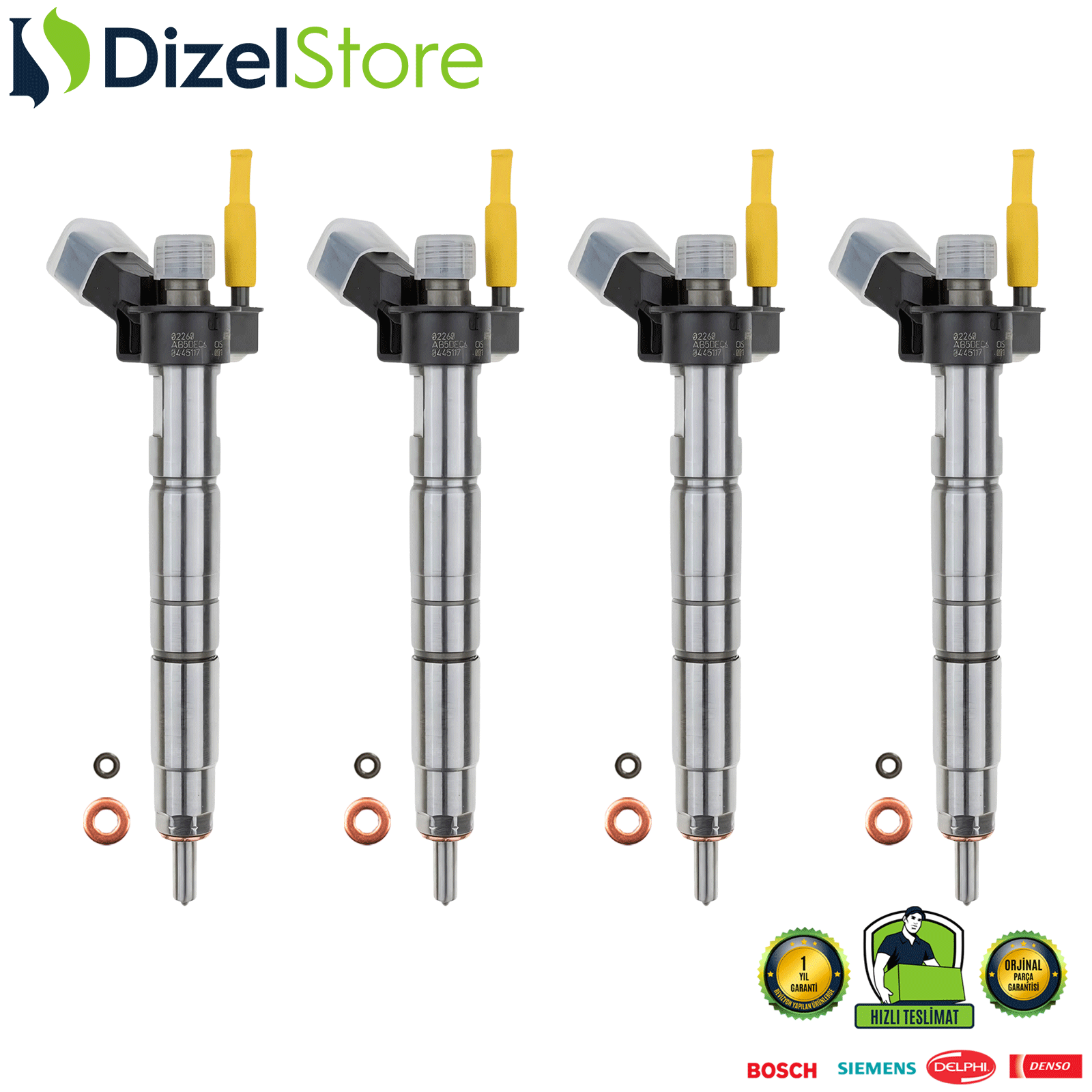 4X BMW X6 3.0 DİZEL 0445117001 13537805430