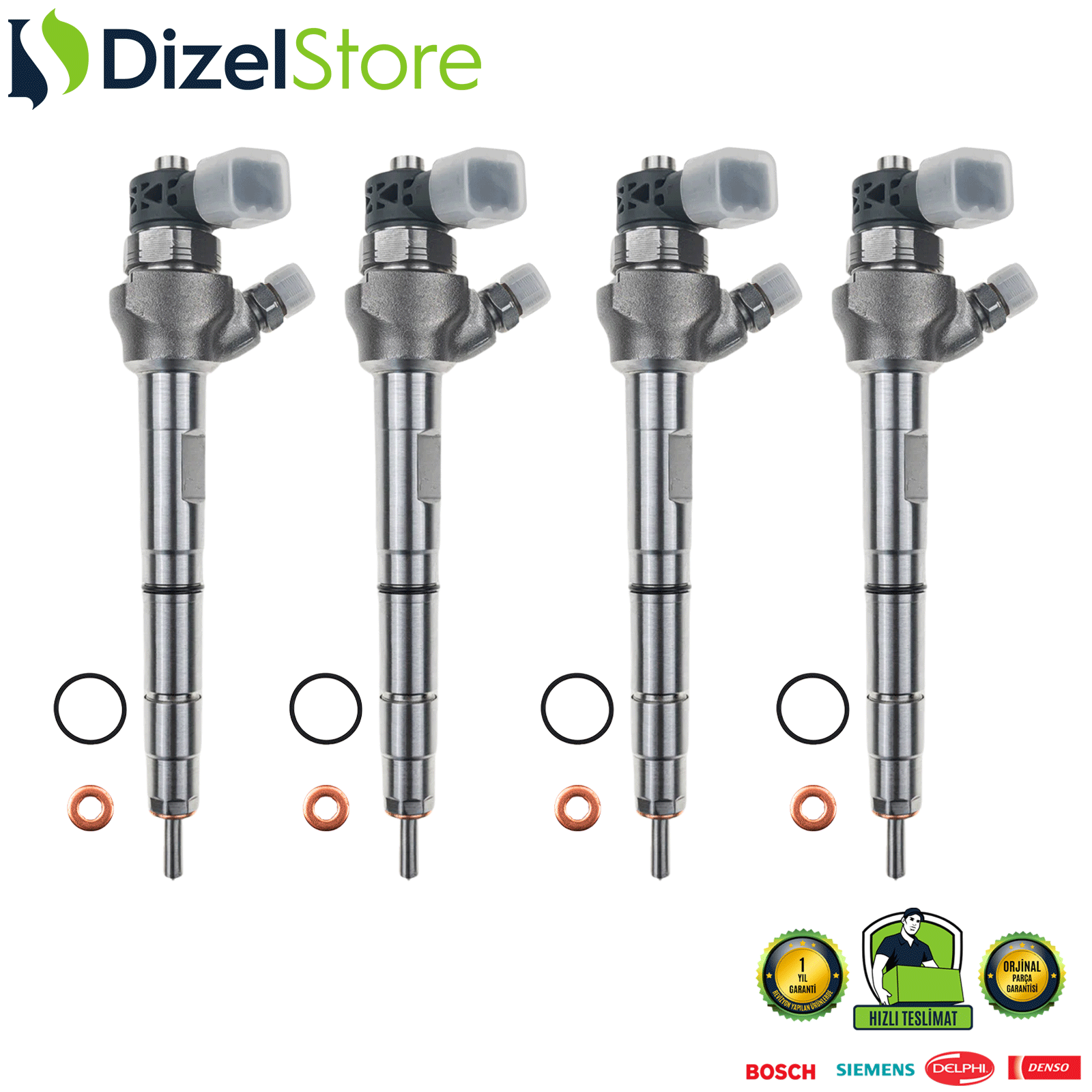 4X AUDİ A3 2.0 TDI 0445110475 04L130277E