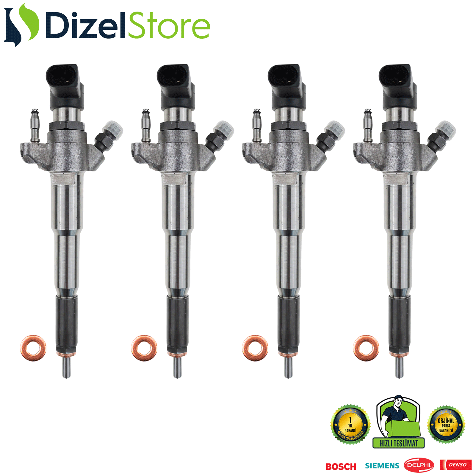 4X RENAULT MASTER III 2.3 CDTI SIEMENS 166090273R 166009567R