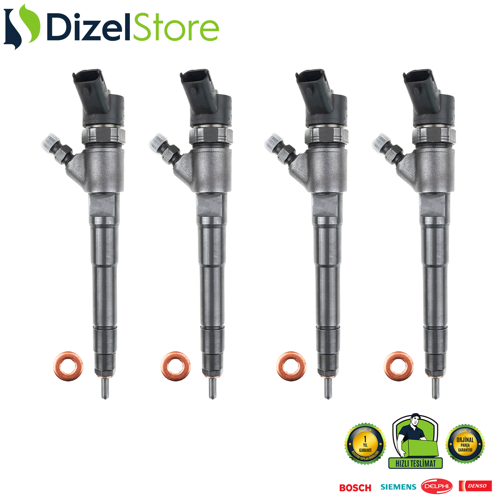 4X FİAT DUCATO 2.3D EURO 5 ENJEKTÖR 0445110520 - 504389548