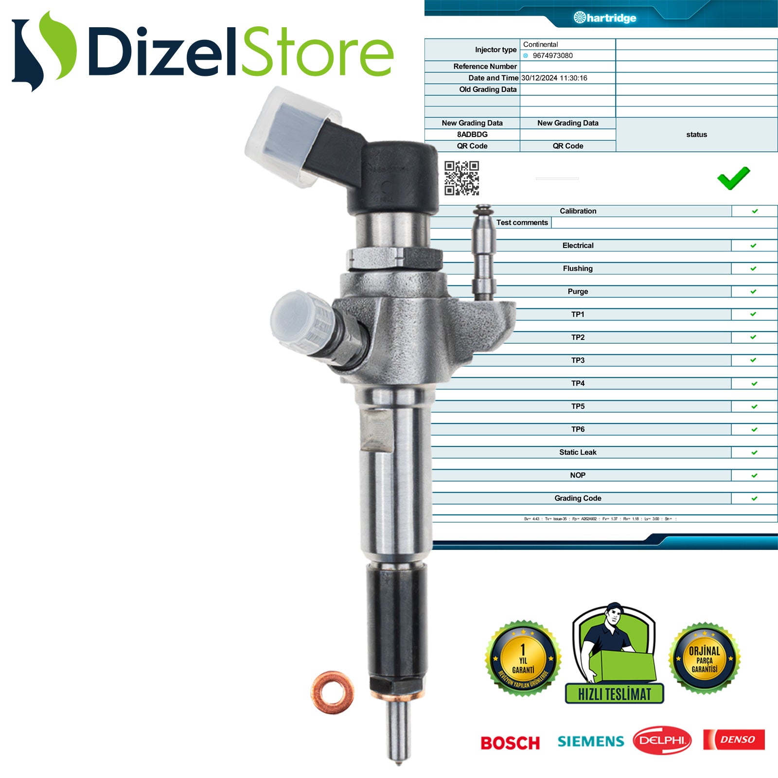 9674973080 Peugeot Partner,Ford Transit Connect,Citroen,Volvo 1.6 HDi A2C59513556