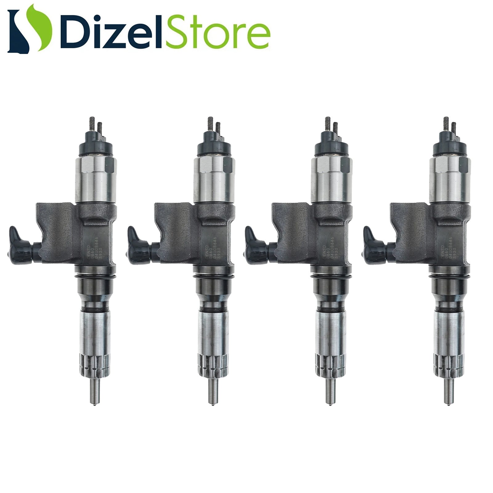 4X 195000-0640 ISUZU HITACHI/HIDROMEK/JCB/NEW HOLLAND 6HK1 7.8 L MOTOR DENSO ENJEKTÖR
