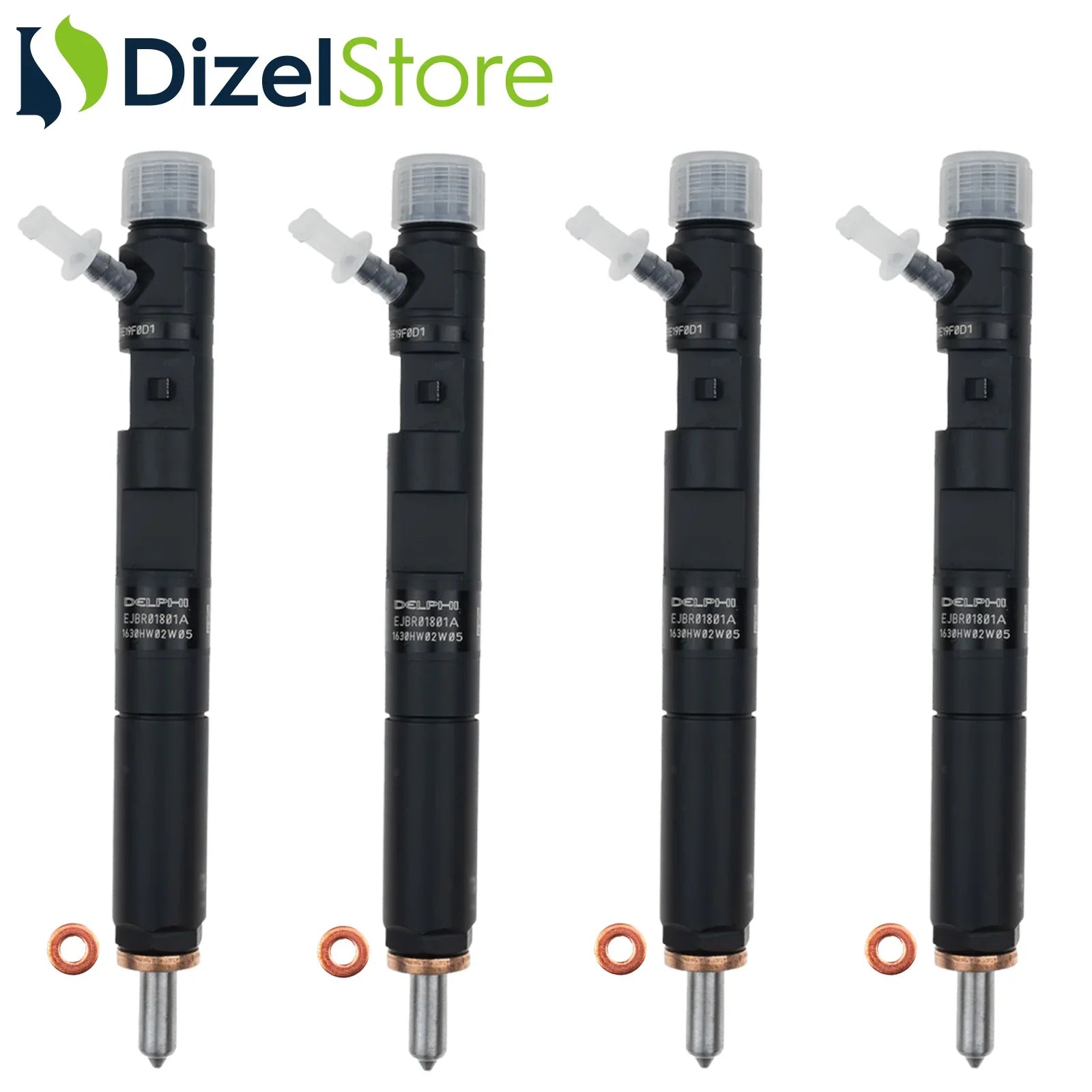 4X EJBR01801A Delphi Enjektör Renault Clio Megane Kangoo 1.5 dCi 28232248 - Dizel Store