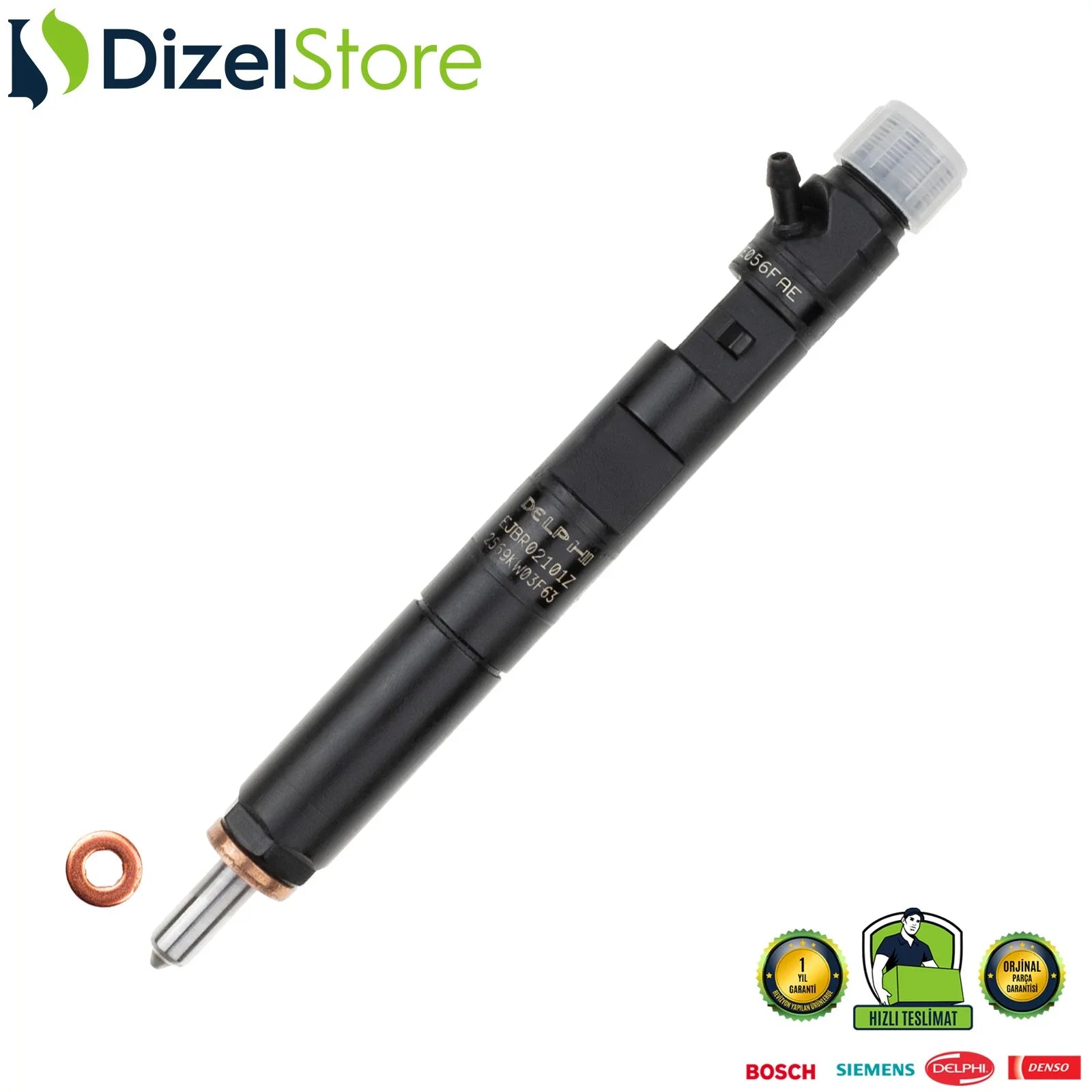 EJBR02101Z Delphi Enjektör Dacia Renault Clio Kangoo Logan 1.5 dCi 28232242 - Dizel Store