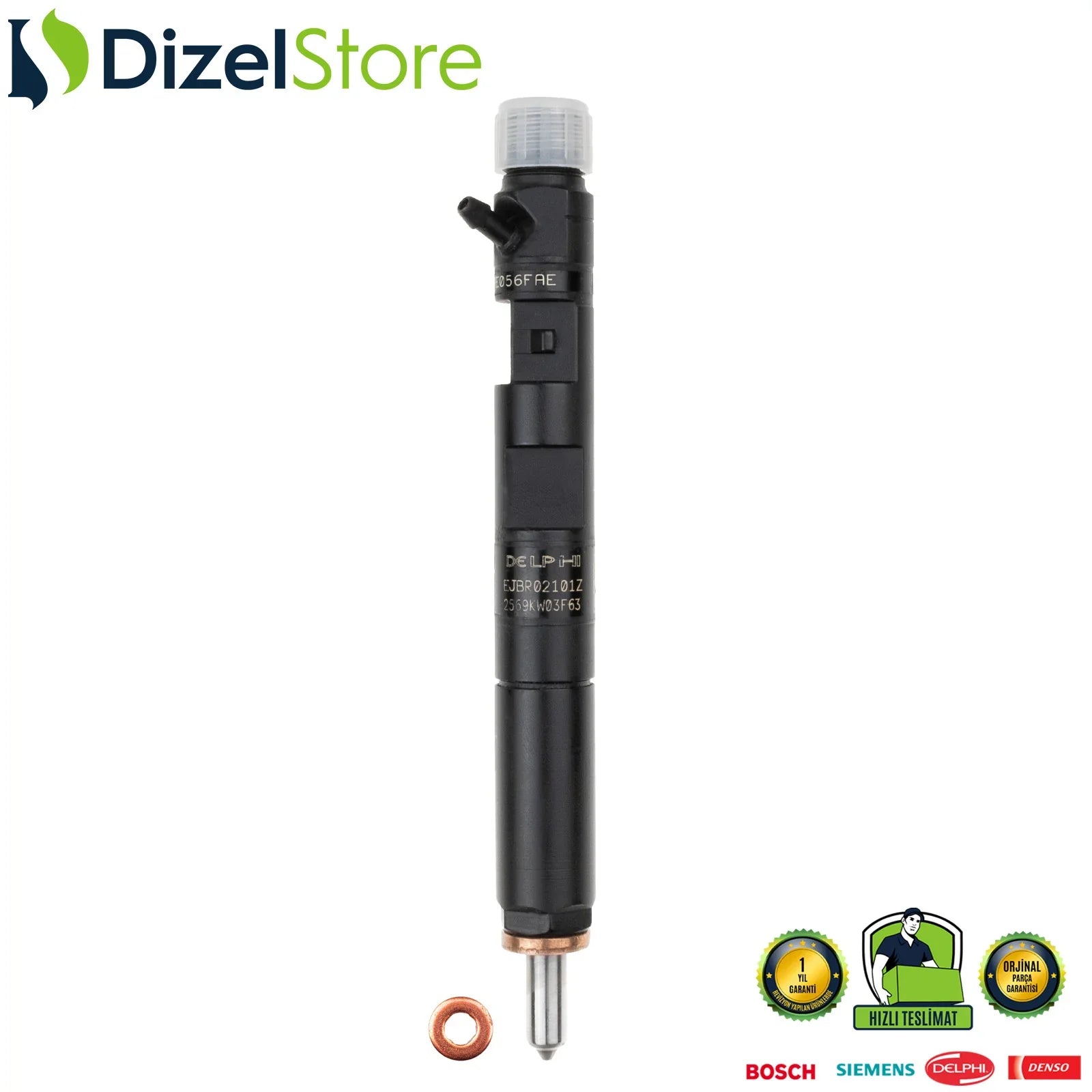 EJBR02101Z Delphi Enjektör Dacia Renault Clio Kangoo Logan 1.5 dCi 28232242 - Dizel Store