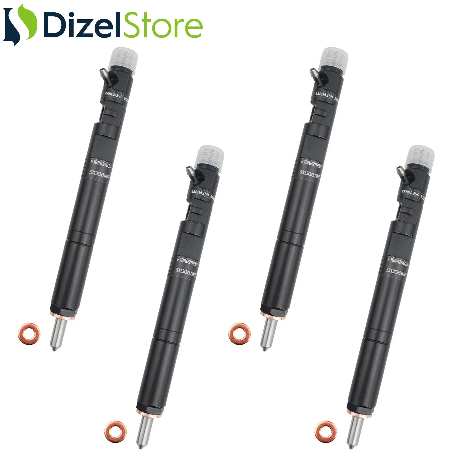 X4 EJBR02901D Delphi Enjektör Hyundai Terracan 2.9 CRDi 33801-4X810 - Dizel Store