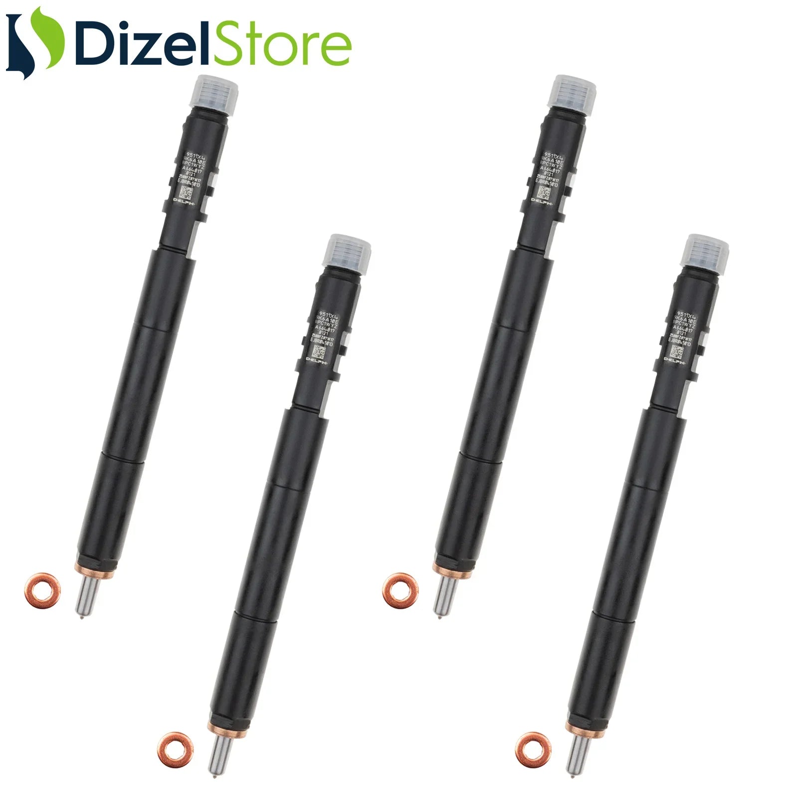 X4 EJBR04501D Delphi Enjektör Ssang Yong Actyon 2.0 Xdi A664 017 0121 - Dizel Store