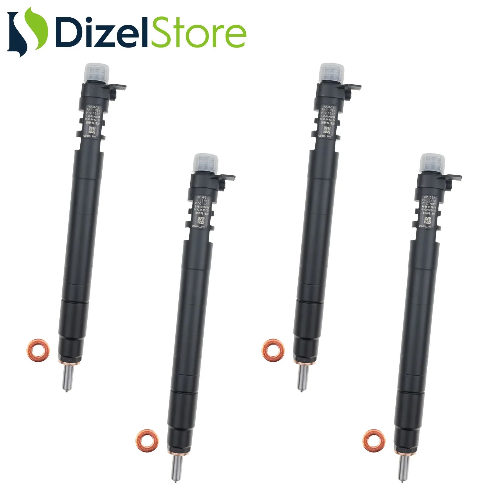 X4EMBR00101D Delphi Enjektör Citroen Fiat Peugeot Ford Mondeo 2.0 TDCi 9686191080 - Dizel Store