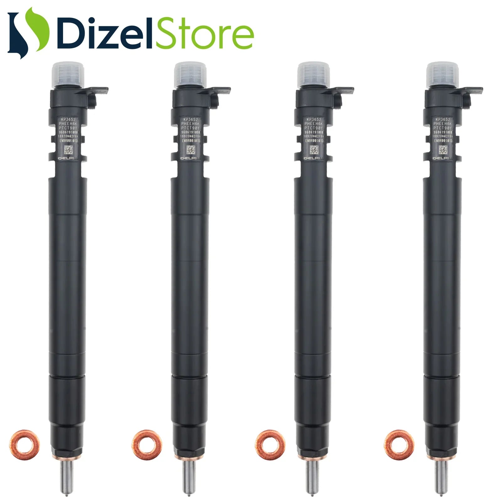 X4EMBR00101D Delphi Enjektör Citroen Fiat Peugeot Ford Mondeo 2.0 TDCi 9686191080 - Dizel Store