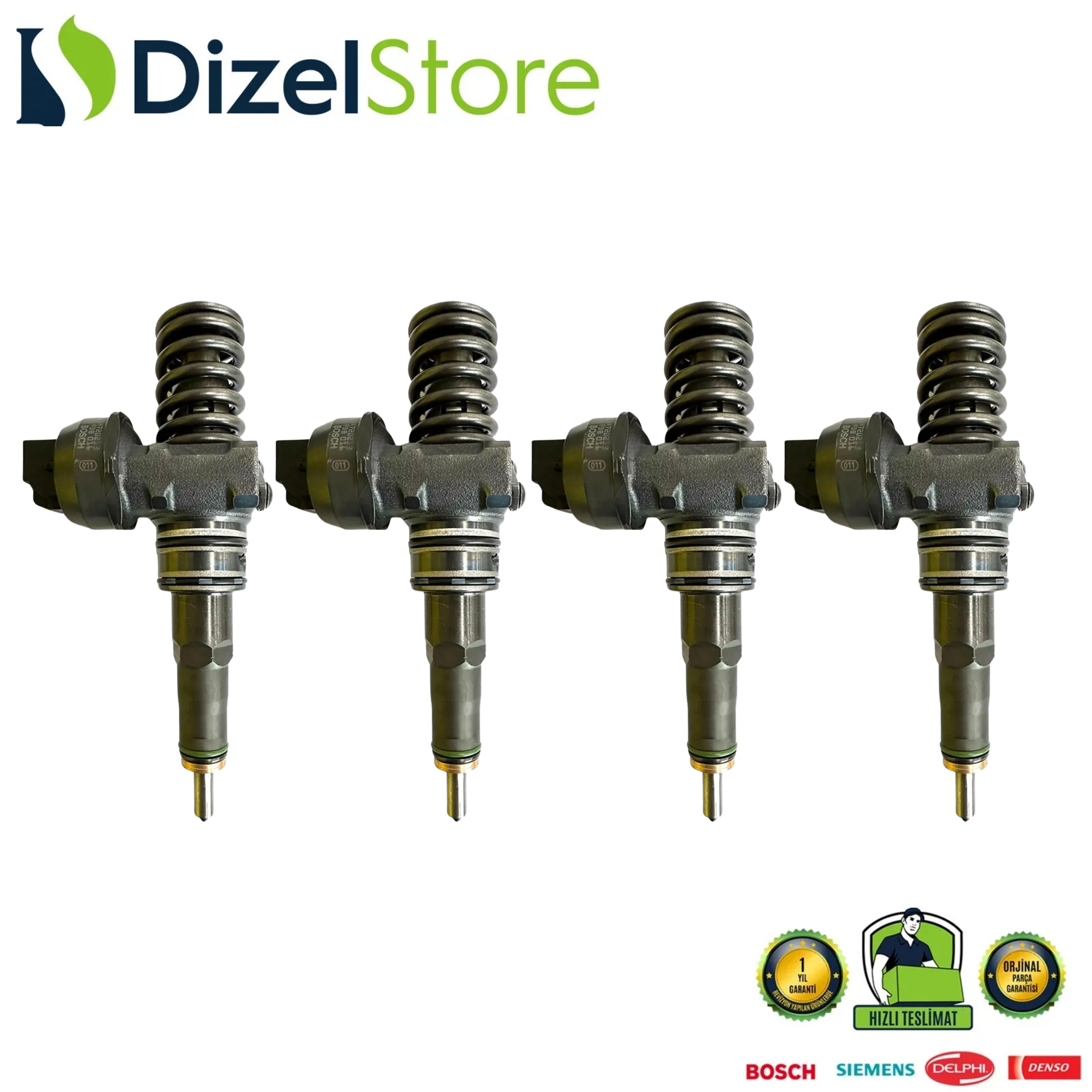 4X 0414720213 VW AUDİ SEAT SKODA 1.9 TDI DİZEL ENJEKTÖR 038130073AQ