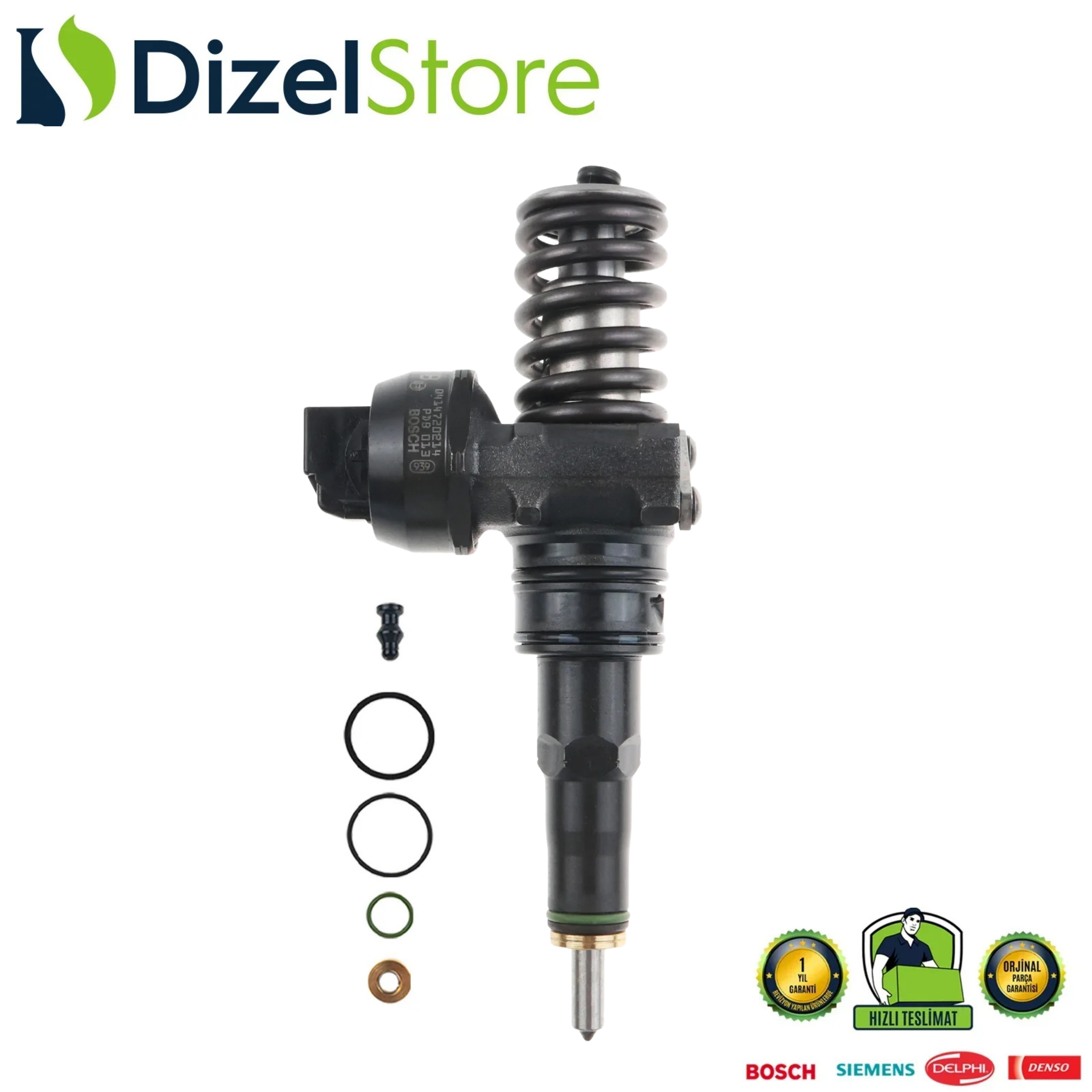 0414720214 VW AUDİ SEAT SKODA FORD 1.9 TDI DİZEL ENJEKTÖR 038130073BA