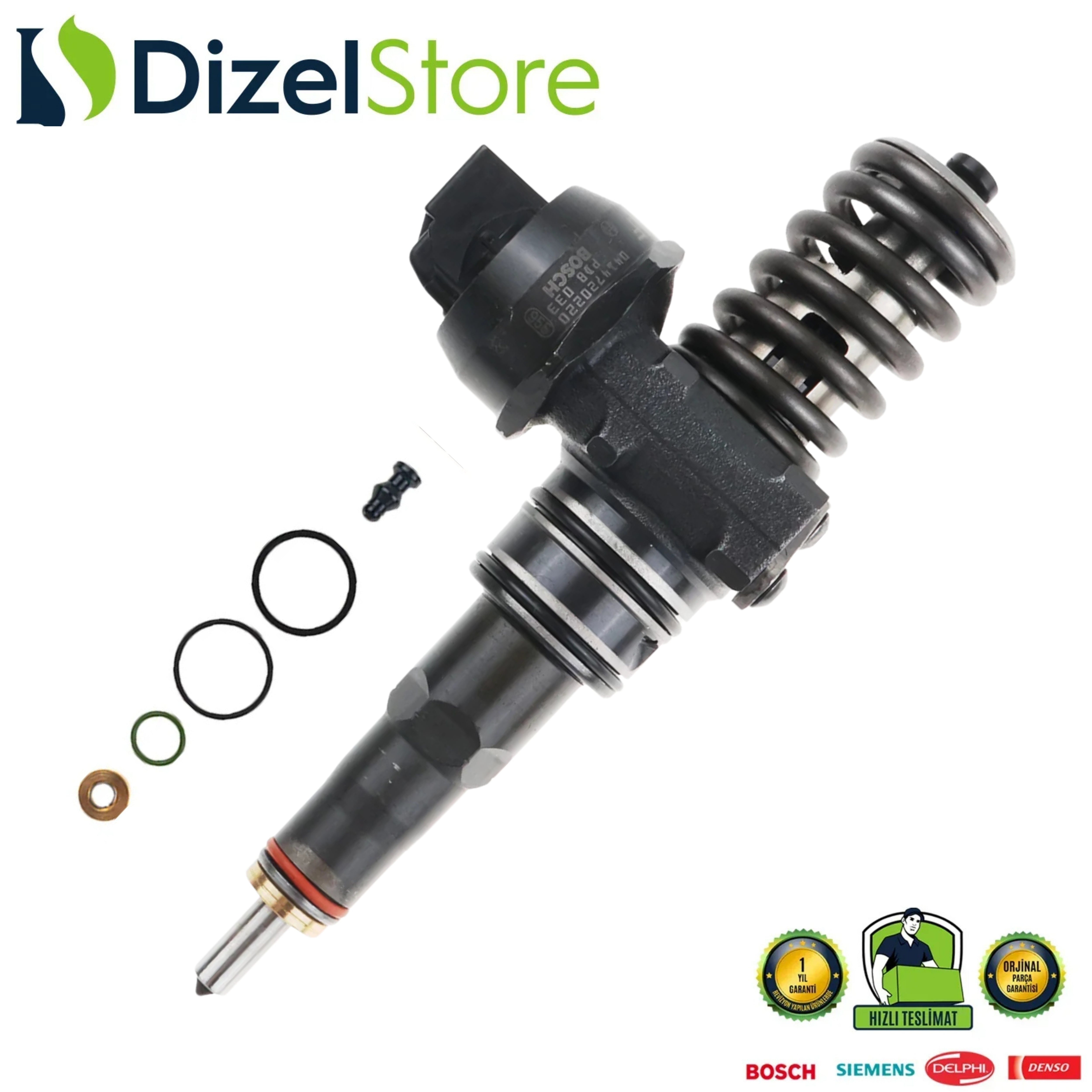 0414720220 VW Phaeton Touareg 5.0 TDI DİZEL ENJEKTÖR 07Z130073H