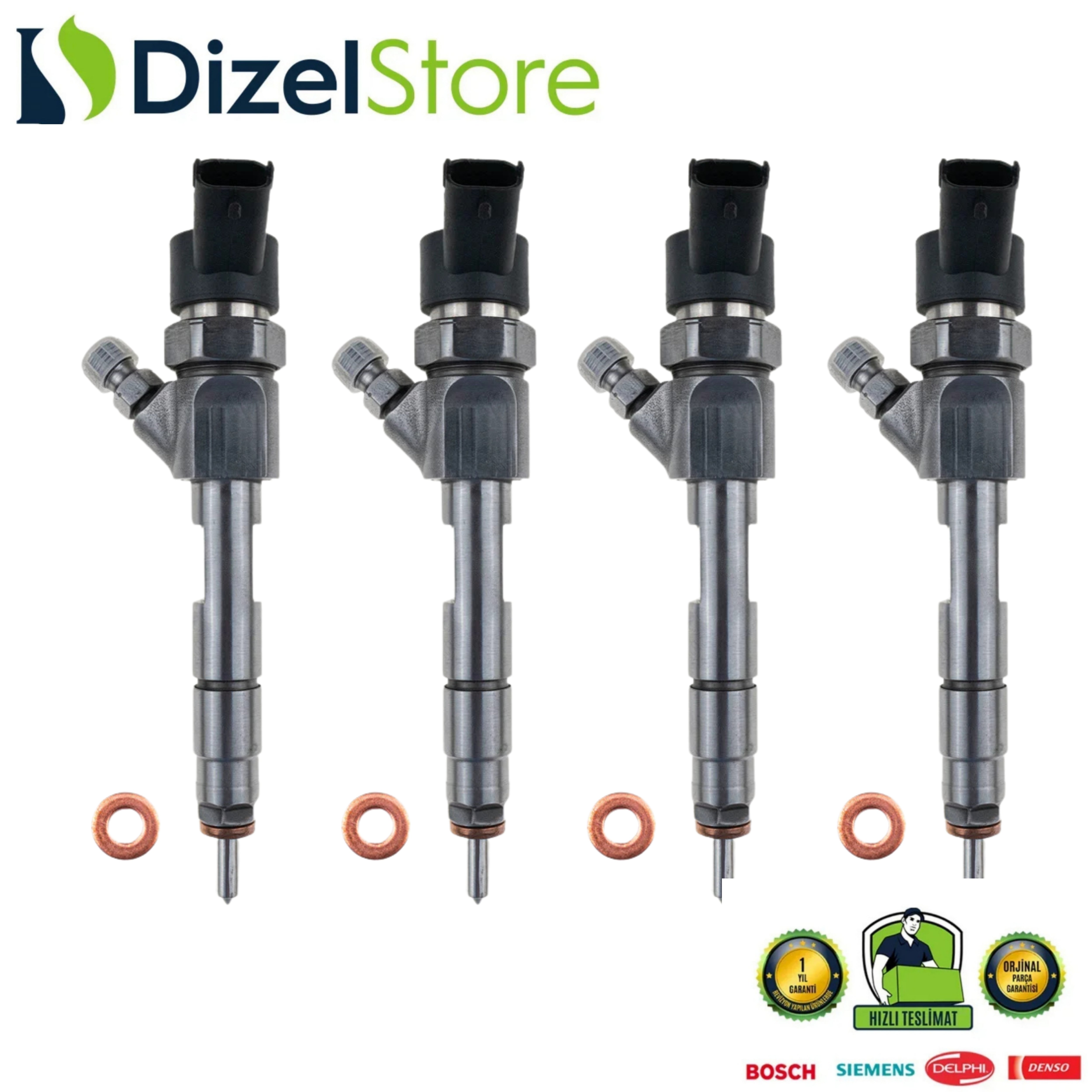 4X Renault Megane Scenic Laguna 1.9DCI Dizel Enjektör 0445110110B