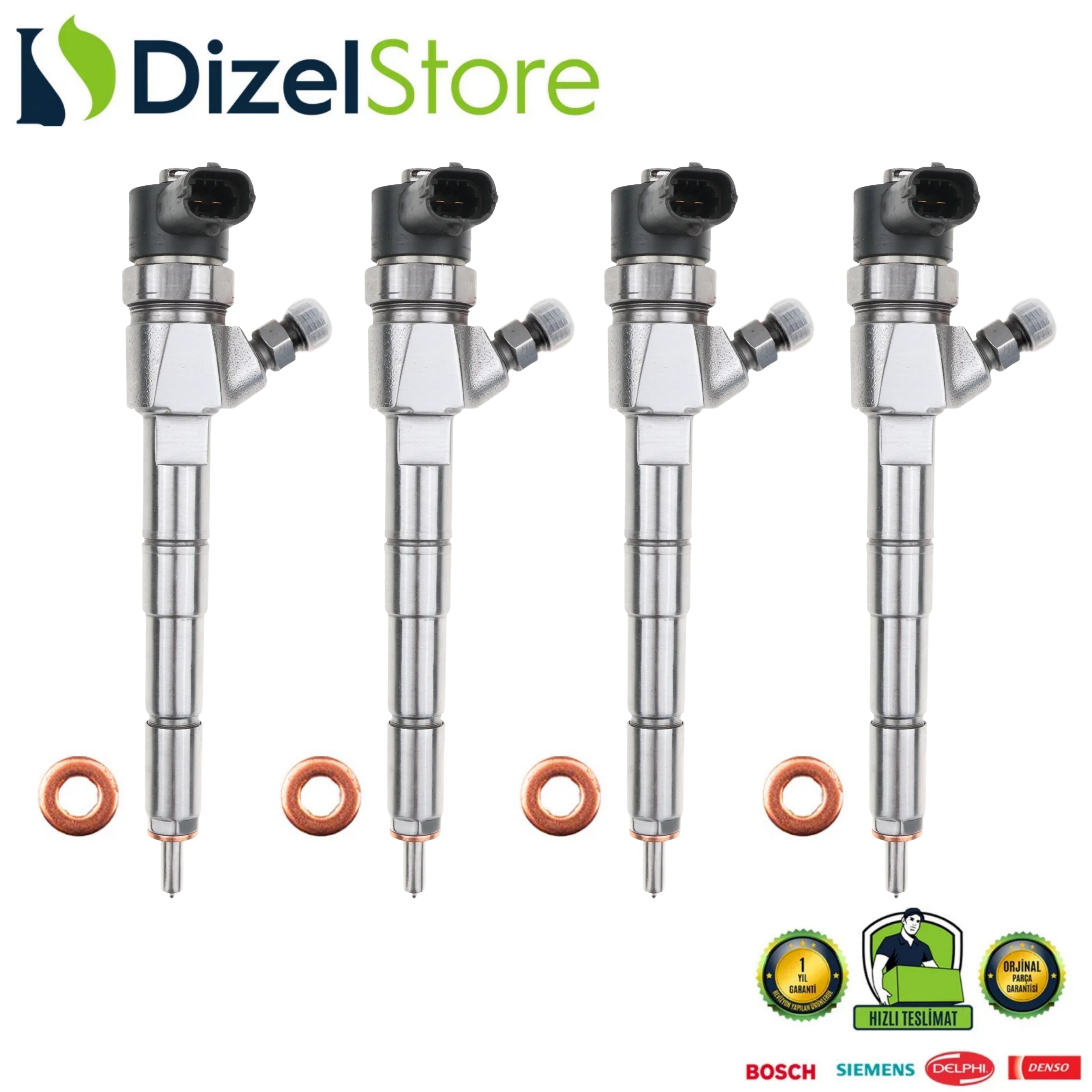 4X OPEL VECTRA/ASTRA 1.9 CDTI ENJEKTÖR 0445110159 0000055191958