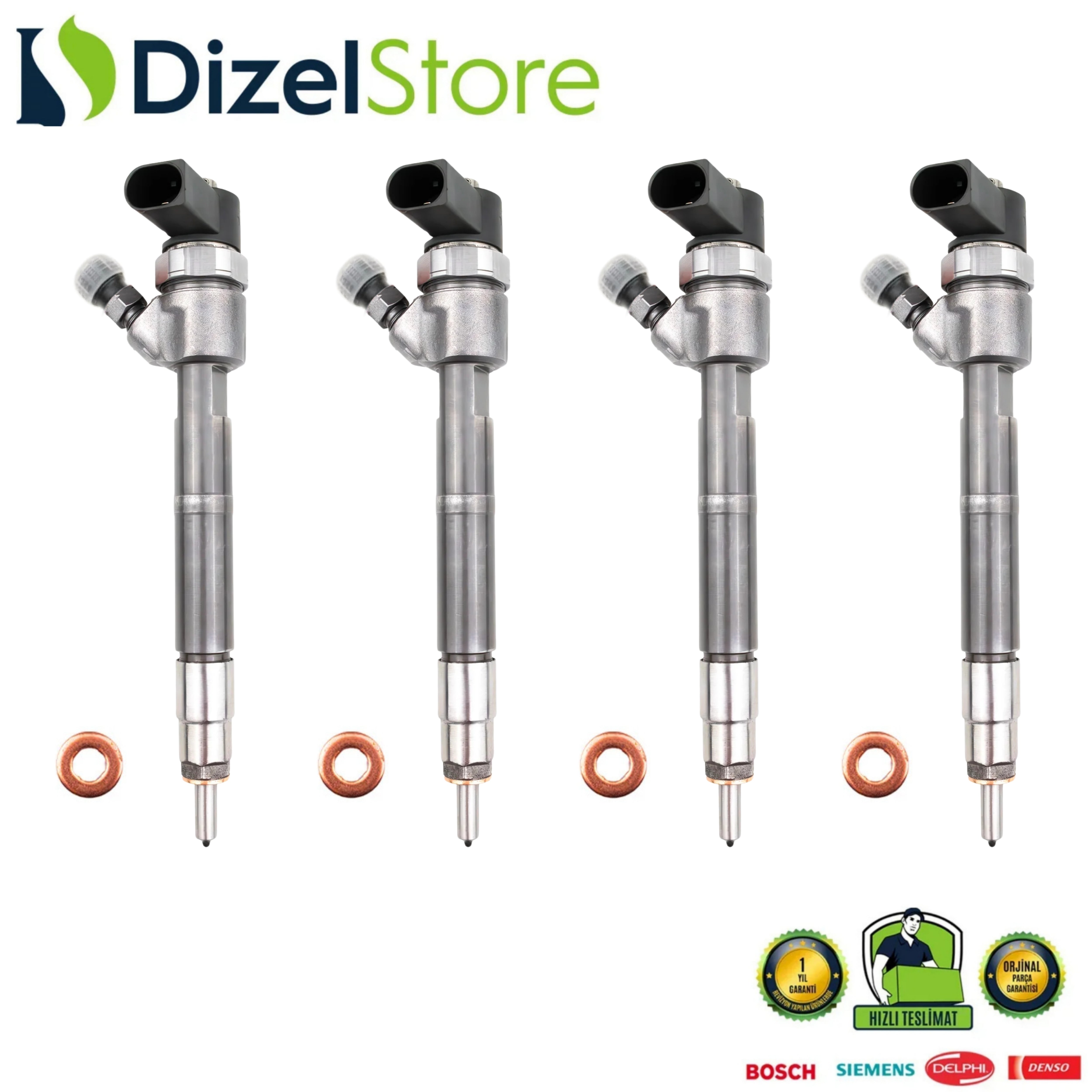 4X Mercedes Sprinter T3-T4 Enjektör 316 CDI A6470700187 0445110163