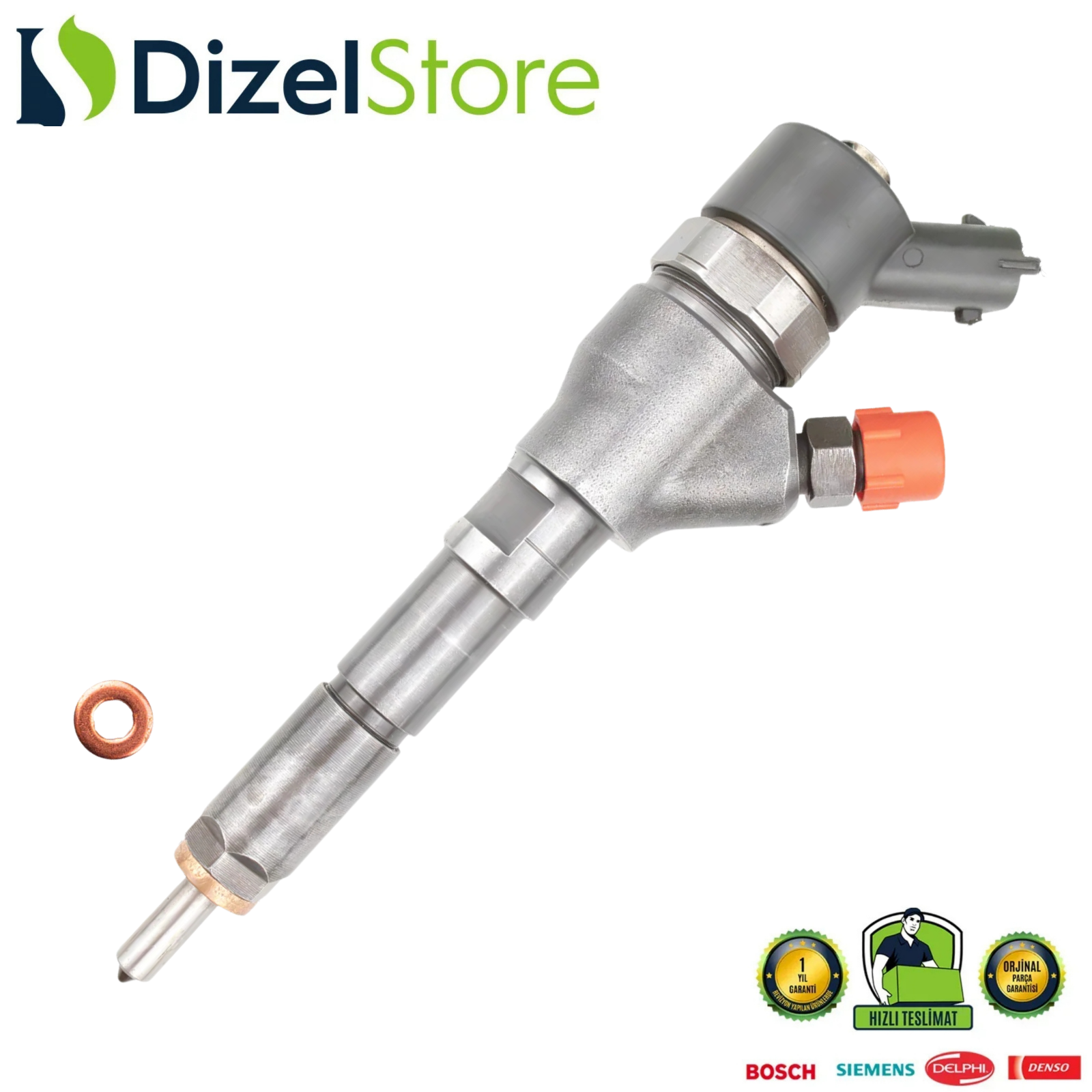 0445110044 Bosch Enjektör Citroen Suzuki Fiat Scudo 2.0 JTD 9456182480