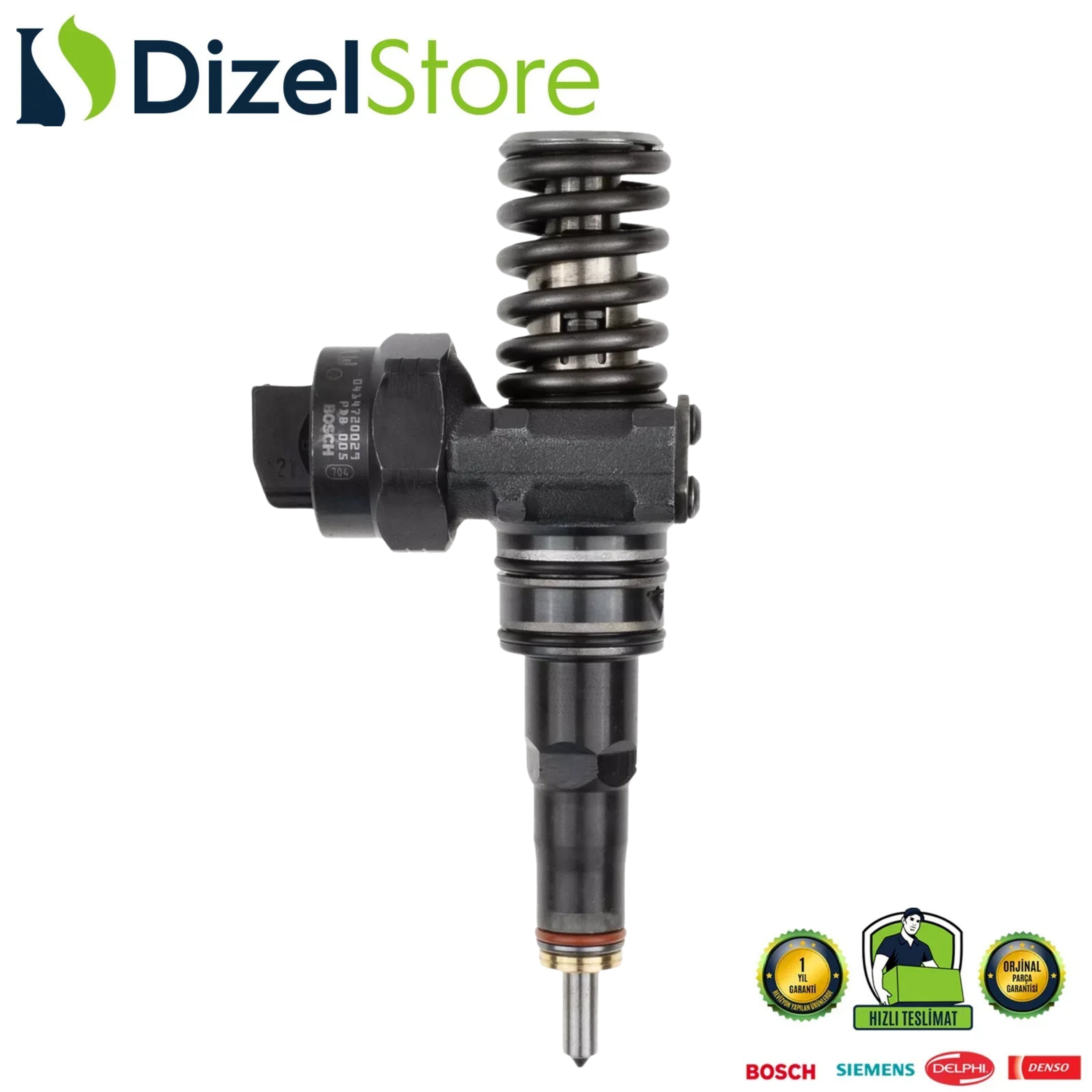 0414720029 SEAT VW 1.9 TDI DİZEL ENJEKTÖR 038 130 073 AC