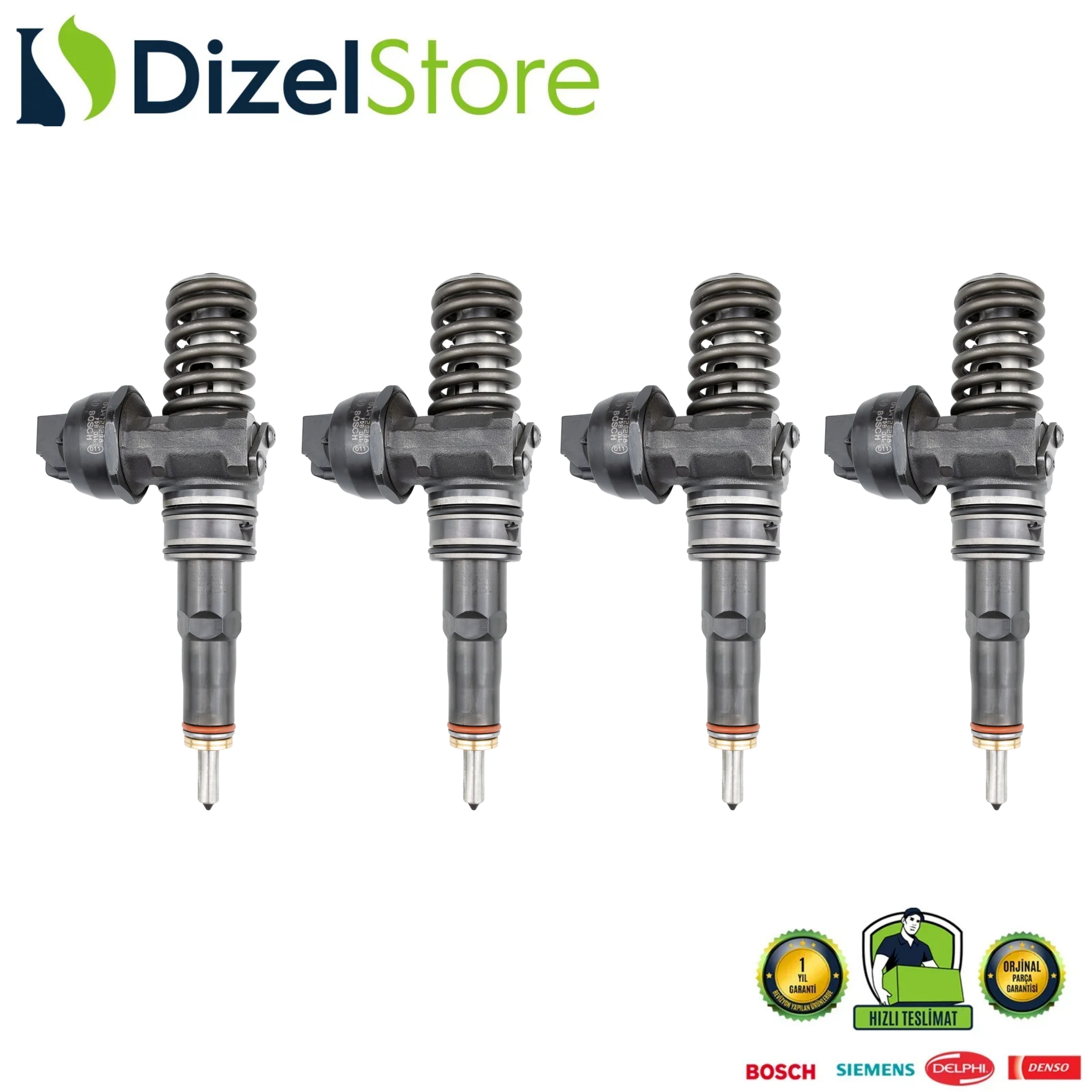 4X 0414720208 VW TRANSPOTER AUDİ SEAT SKODA 1.9 TDI 038 130 073 AM